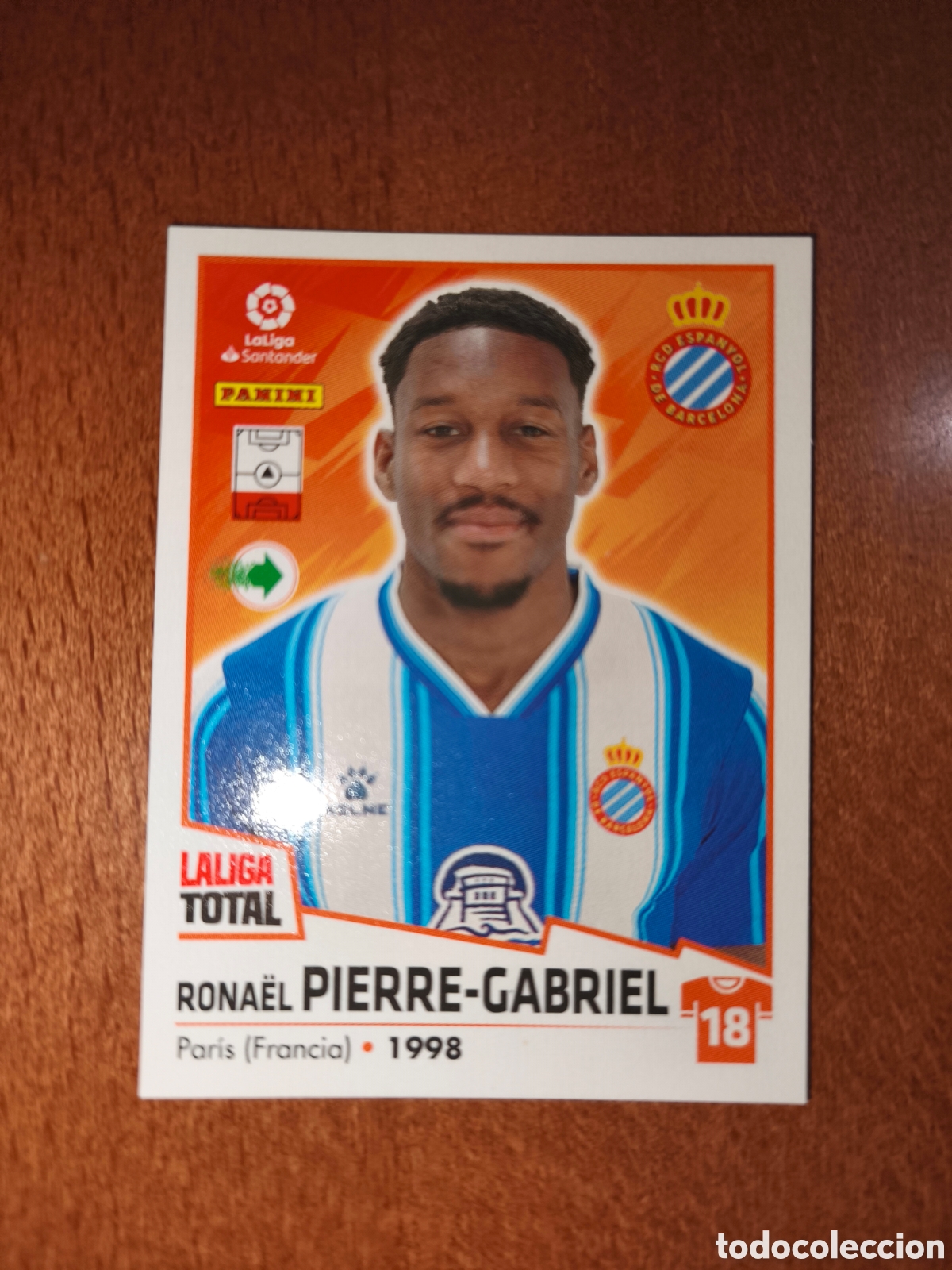 Figurine di Calcio: Pierre-Gabriel n&deg;186 laliga total 22/23 Espanyol
