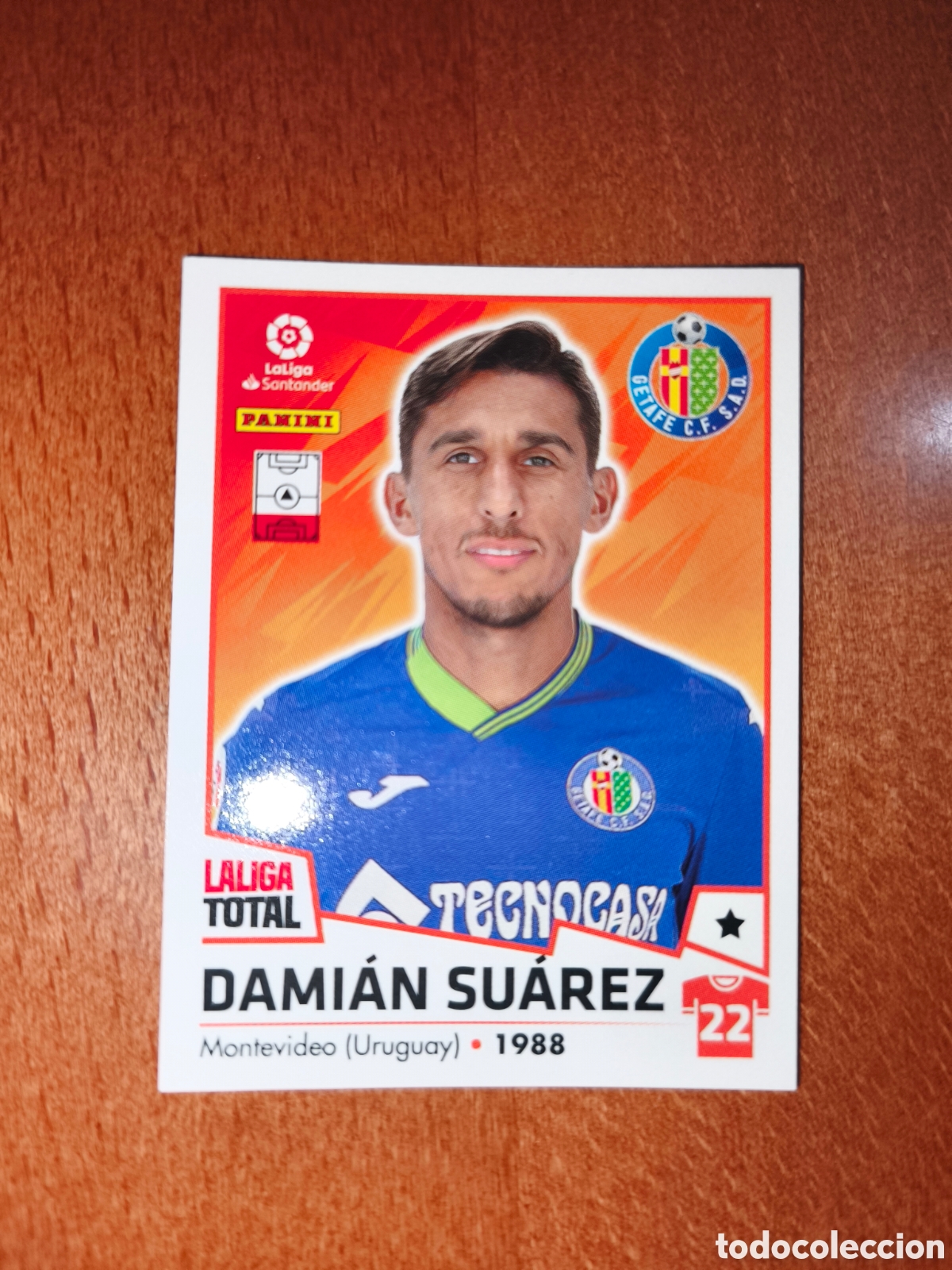 Figurine di Calcio: Dami&aacute;n Su&aacute;rez n&deg;203 laliga total 22/23 Getafe