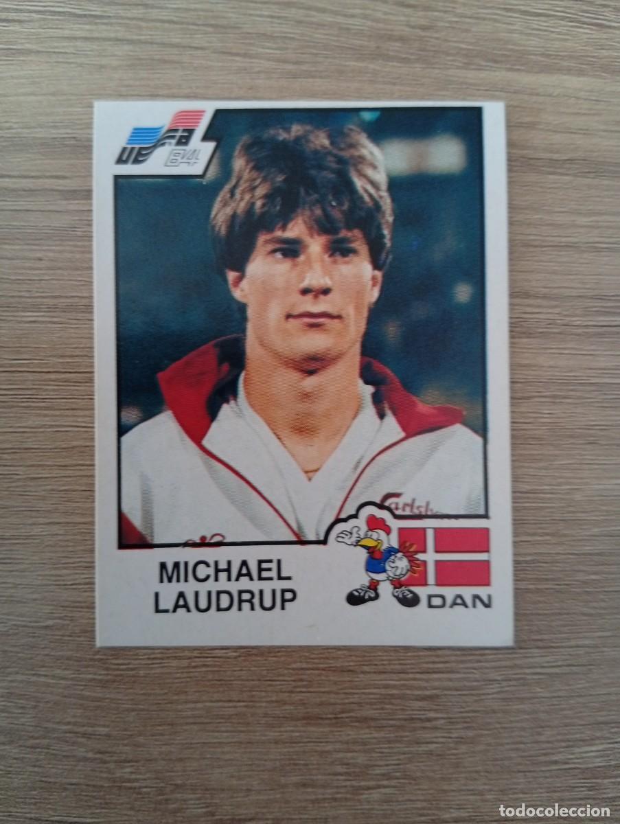 Figurine di Calcio: MICHAEL LAUDRUP 77 DINAMARCA EUROCOPA 1984 - EURO 84 SIN PEGAR NUNCA PEGADO