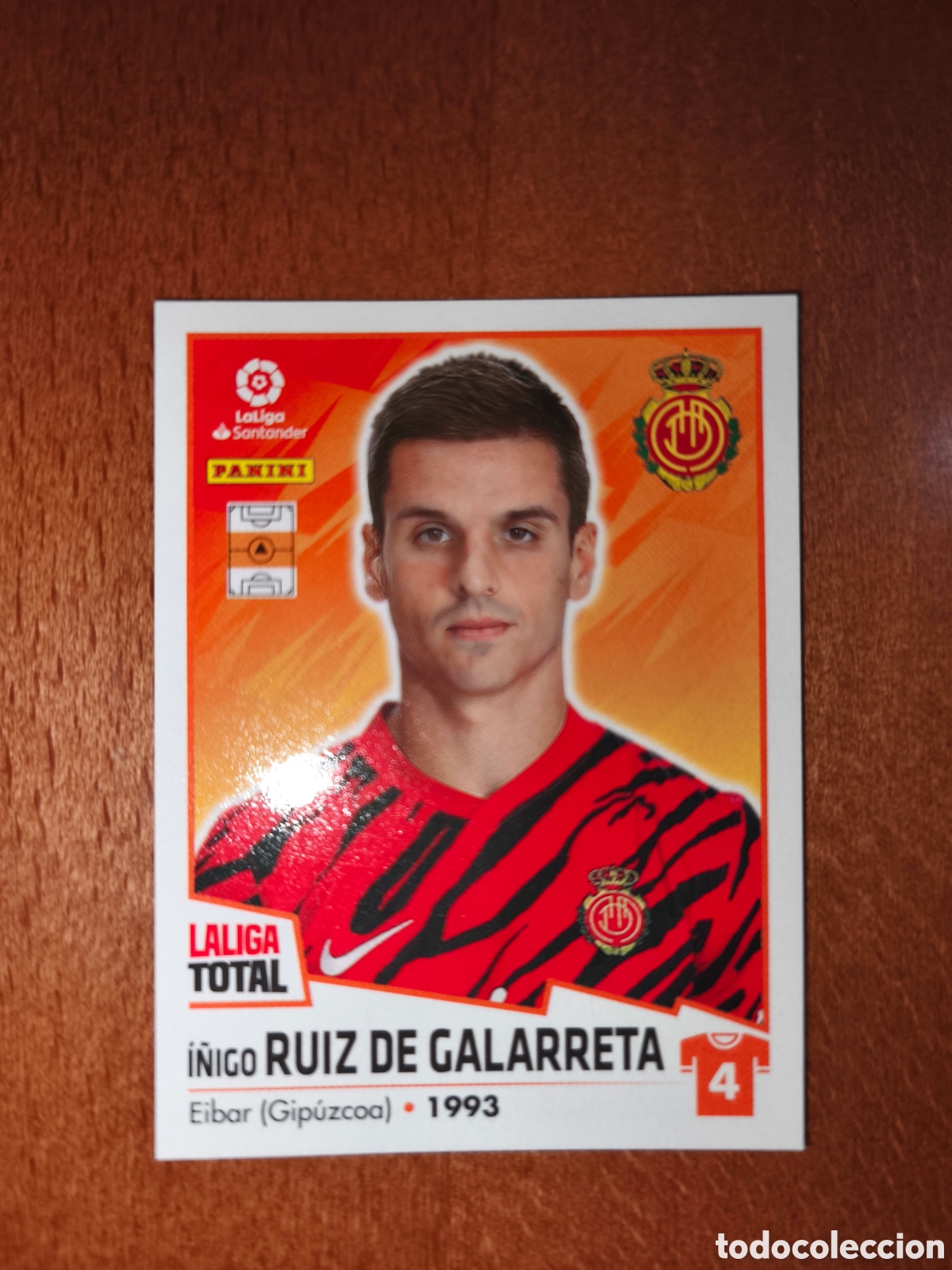 Fu&szlig;ball-Sticker: Ruiz De Galarreta n&deg;278 laliga total 22/23 Real Mallorca