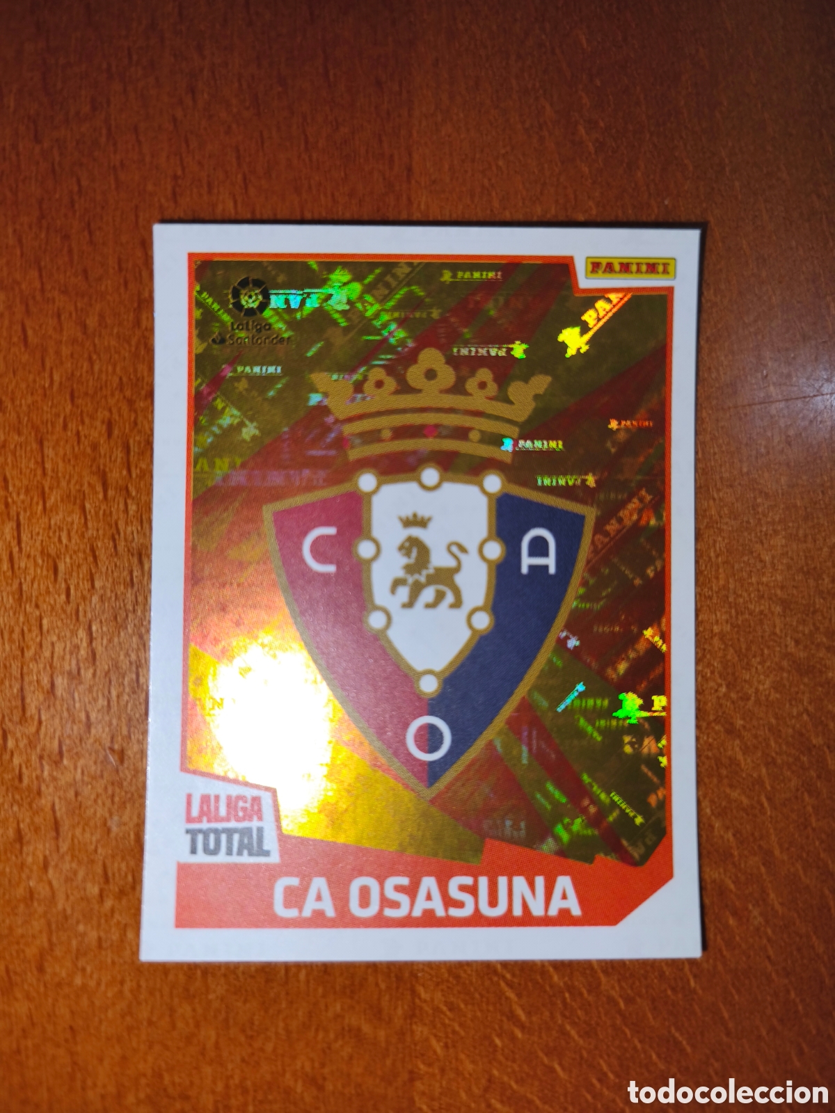 Figurine di Calcio: Escudo CA Osasuna n&deg;288 laliga total 22/23