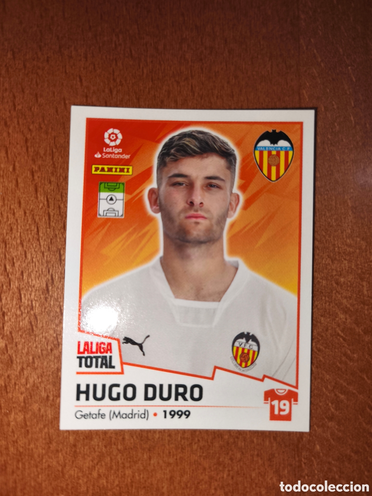 Cartes &agrave; collectionner de Football: Hugo Duro n&deg;396 laliga total 22/23 Valencia