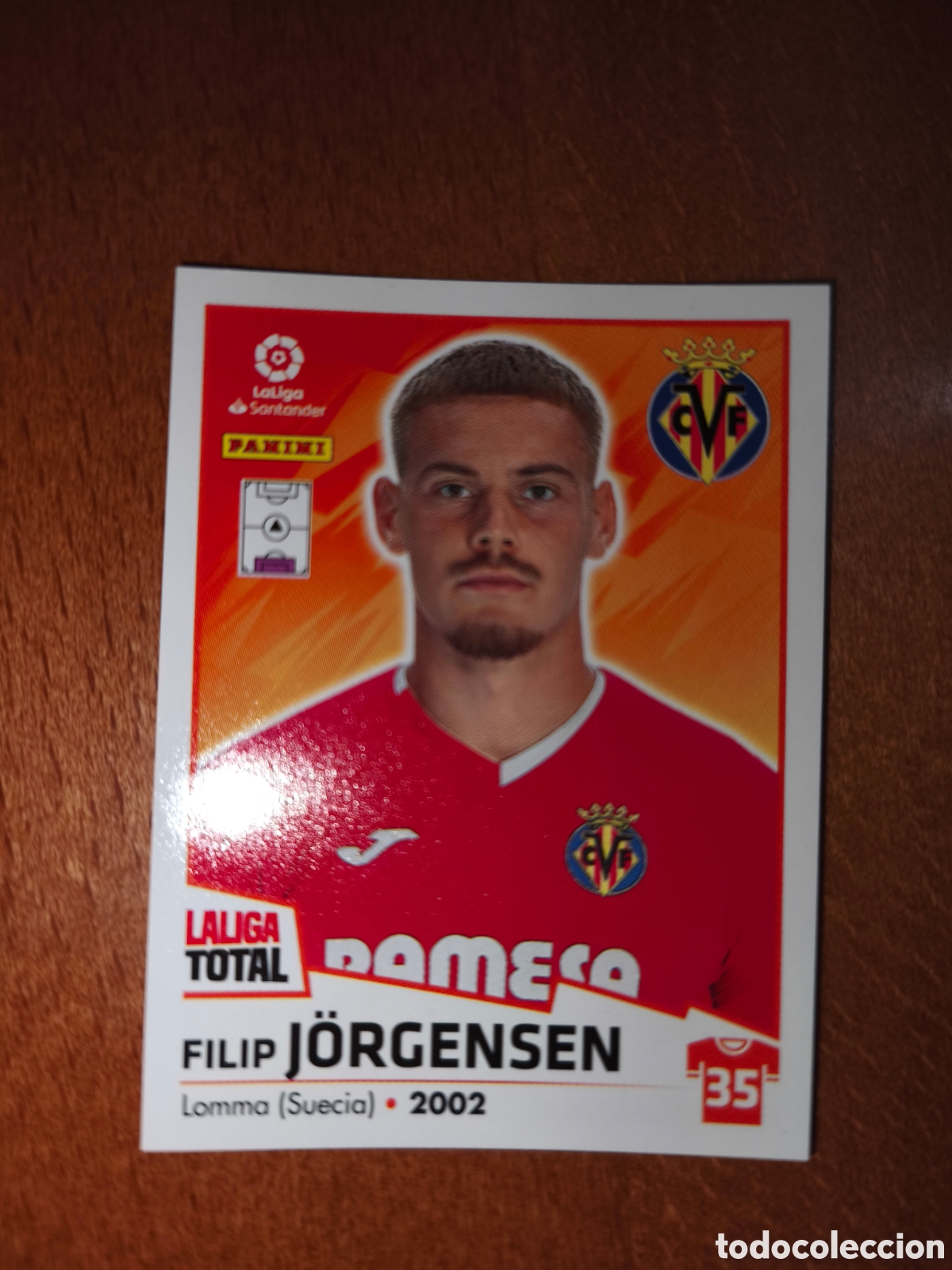 Cartes &agrave; collectionner de Football: Jorgensen n&deg;422 laliga total 22/23 Villarreal