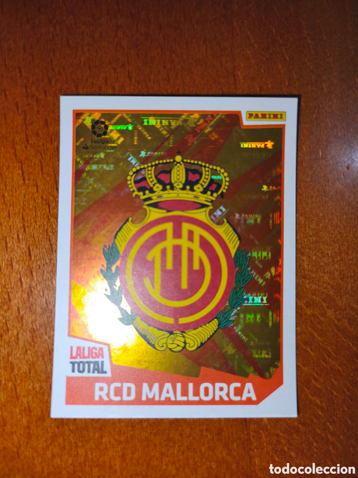 Figurine di Calcio: Escudo RCD Mallorca n&deg;266 laliga total 22/23