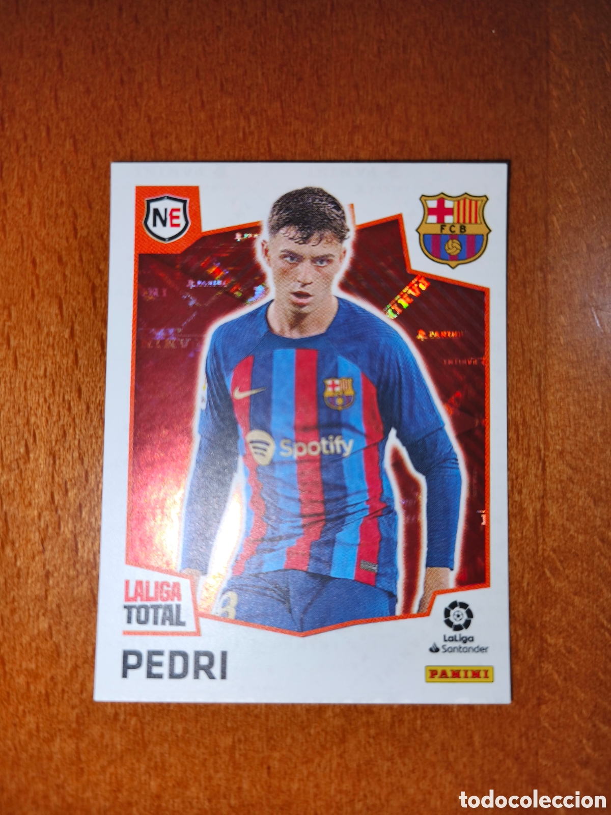 Figurine di Calcio: Pedri n&deg;481 NEW ERA Laliga Total 22/23 Barcelona