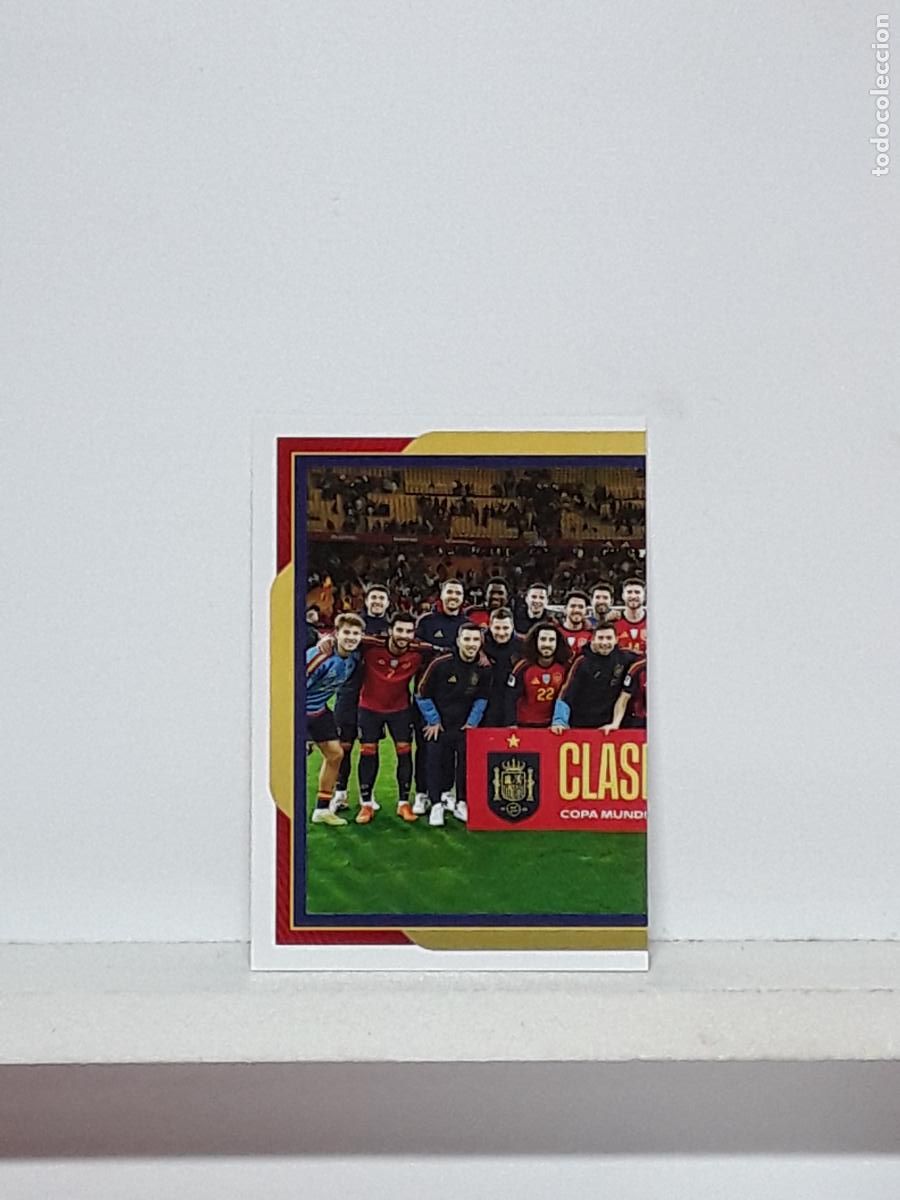 Figurine di Calcio: MUNDIAL 2026 EEUU CANADA MEXICO CARREFOUR SELECCION ESPA&Ntilde;OLA ALBUM PANINI ESPA&Ntilde;A N 2 EQUIPO CUCURELL
