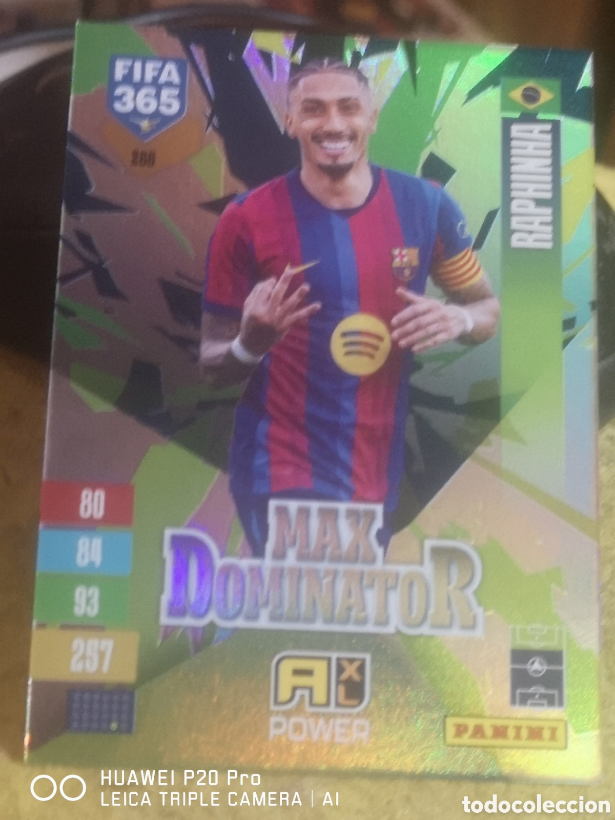 Figurine di Calcio: ADRENALYN FIFA 365 2027 MAX DOMINATOR RAPHINHA 288 - BARCELONA