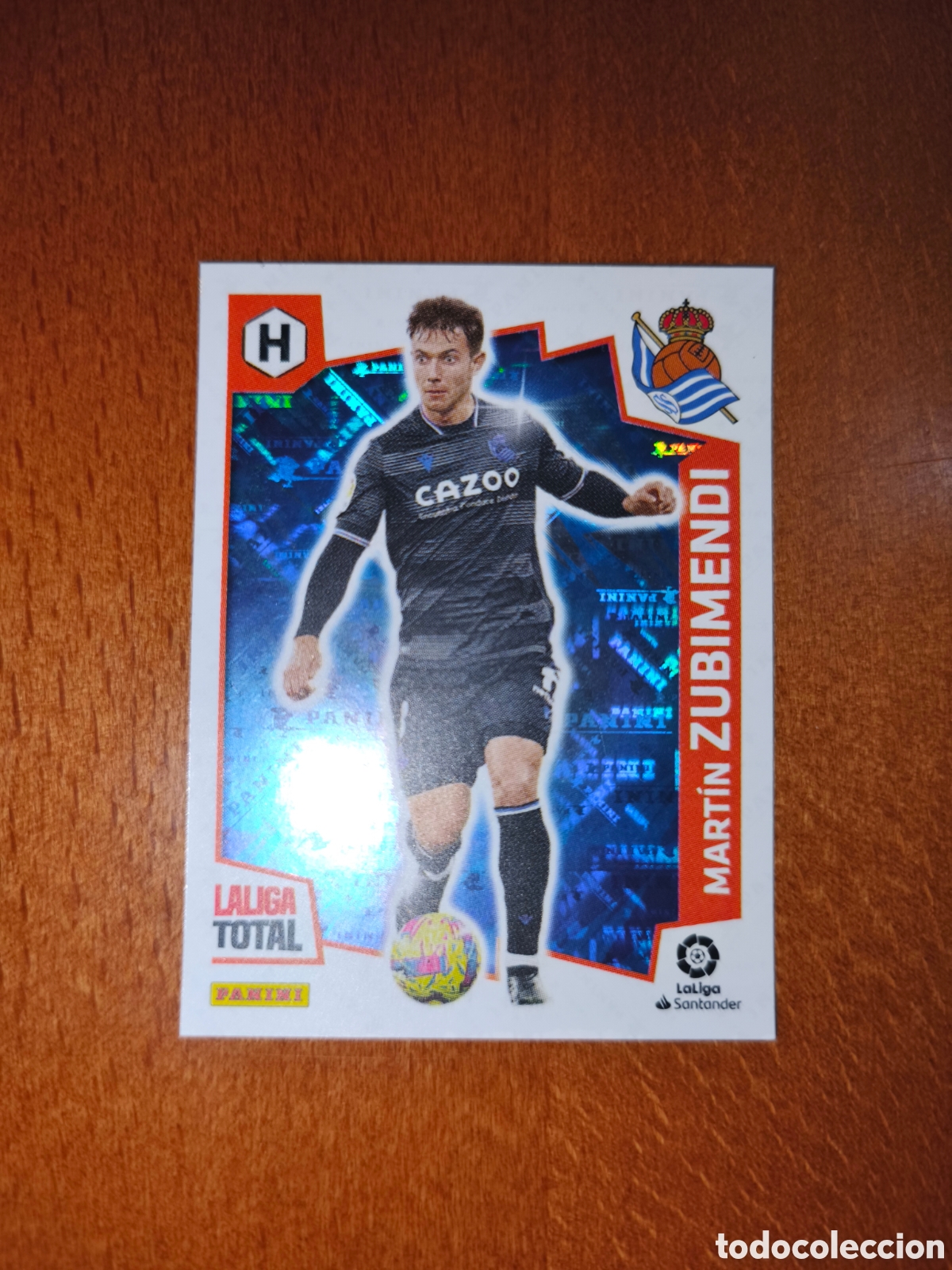 Cromos de f&uacute;tbol: Zubimendi n&deg;463 H&Eacute;ROES laliga total 22/23 Real Sociedad