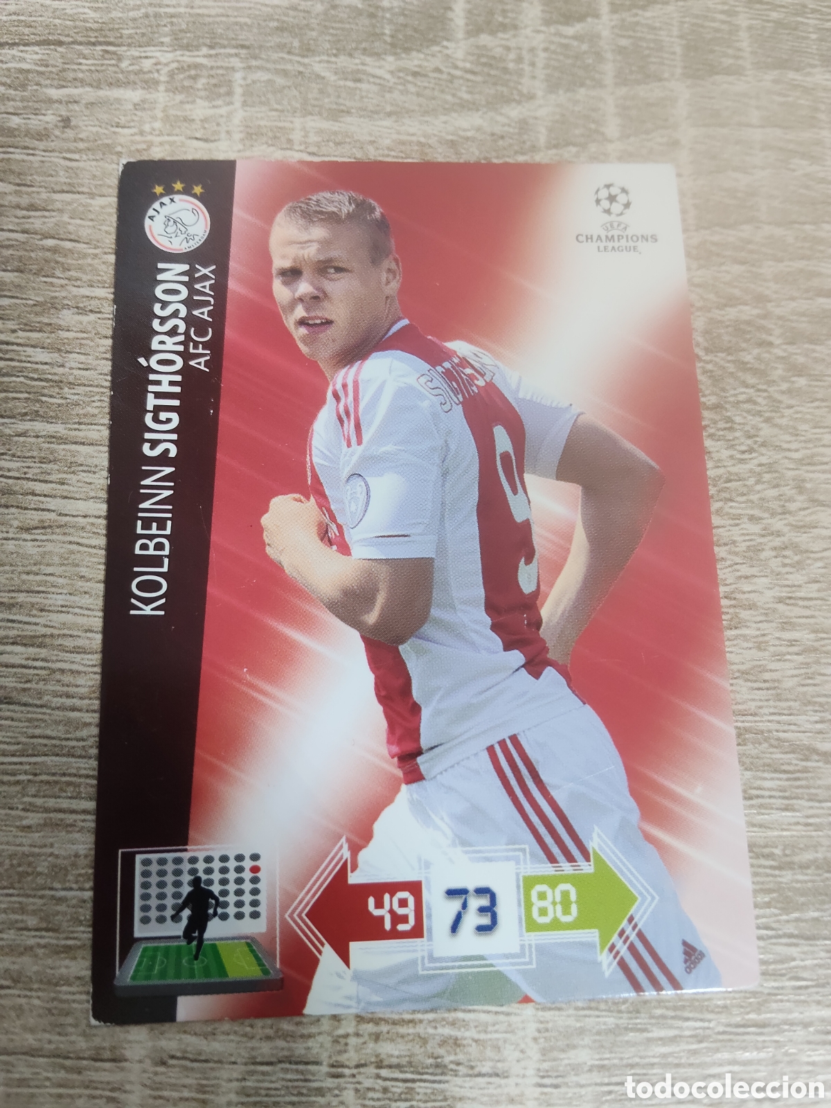 Cromos de f&uacute;tbol: Panini Adrenalyn champions league 2012 2013 12 13 Kolbeinn Sigthorsson Ajax