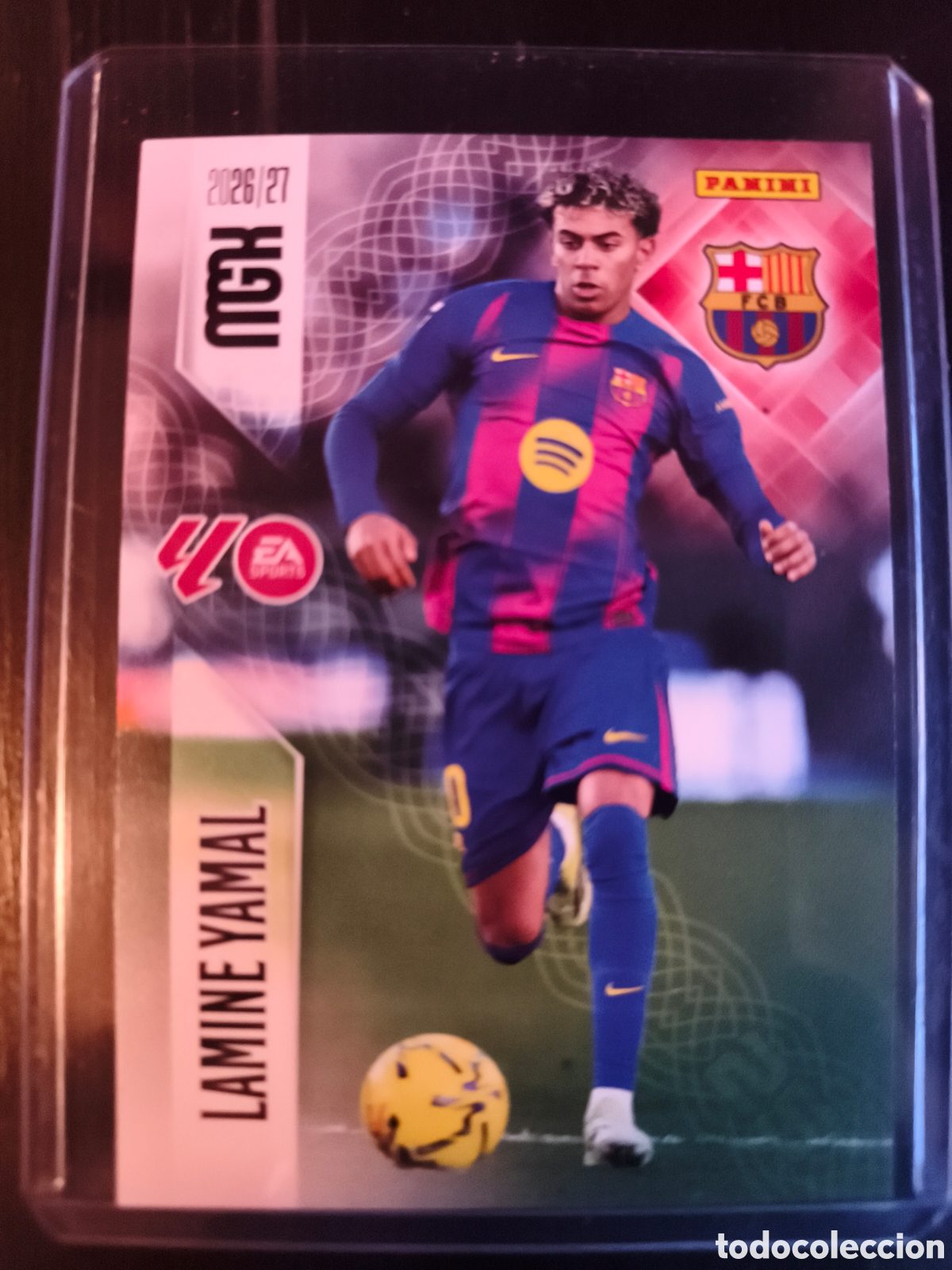 Cromos de f&uacute;tbol: MEGACRACK 2027 LMINE YAMAL