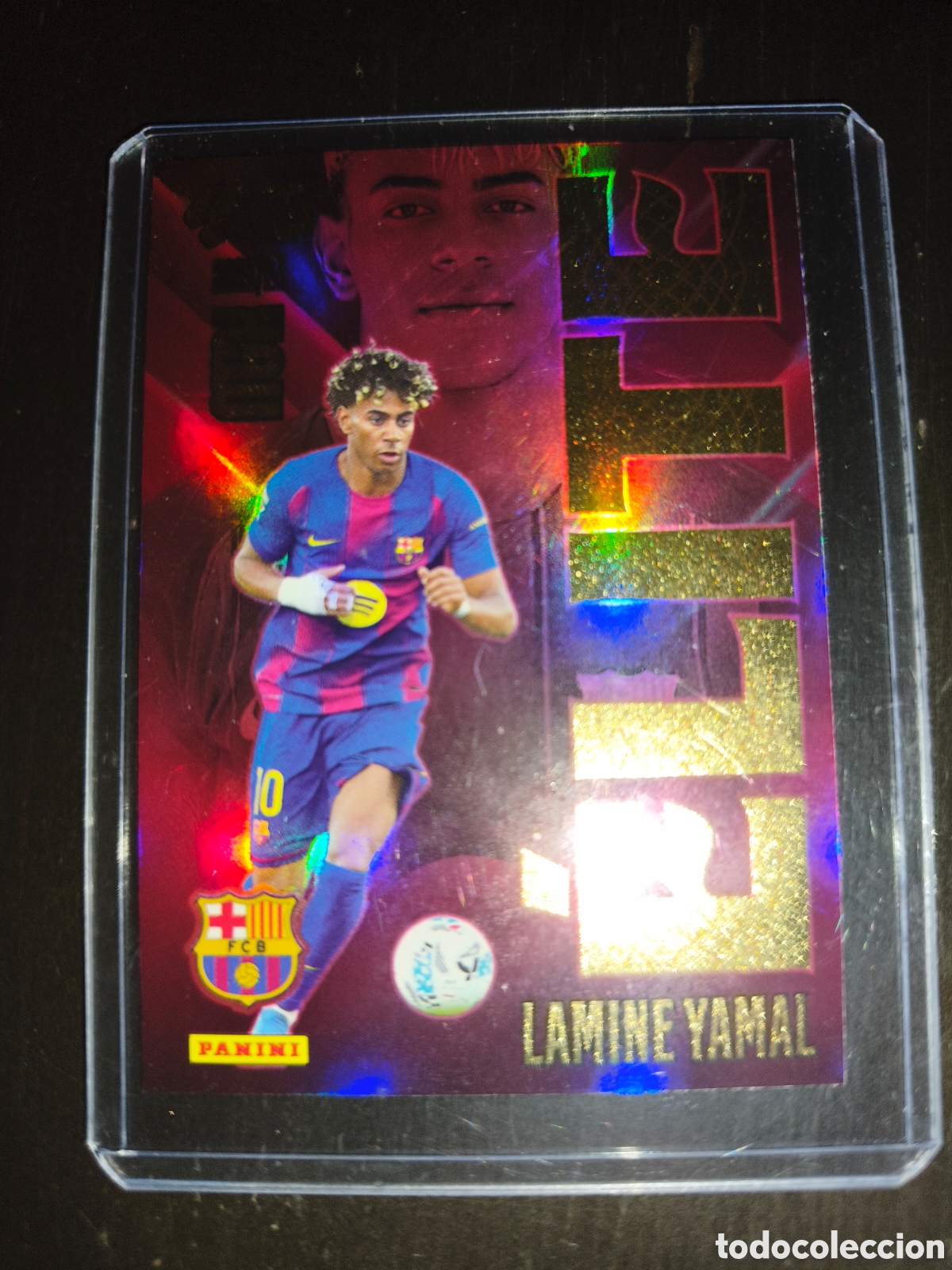 Cromos de f&uacute;tbol: LAMINE YAMAL ELITE MGK 2028