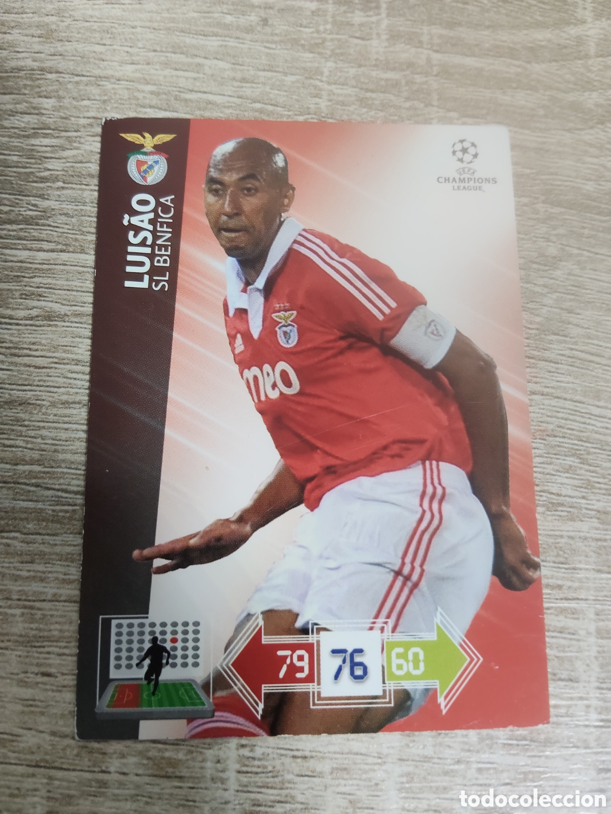 Cromos de f&uacute;tbol: Panini Adrenalyn champions league 2012 2013 12 13 Luisao Benfica