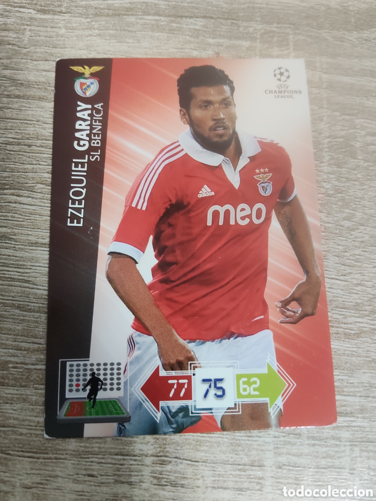 Cromos de f&uacute;tbol: Panini Adrenalyn champions league 2012 2013 12 13 Ezequiel Garay Benfica