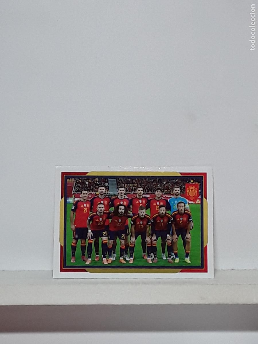 Football Stickers: MUNDIAL 2026 EEUU CANADA MEXICO CARREFOUR SELECCION ESPA&Ntilde;OLA ALBUM PANINI ESPA&Ntilde;A N 4 ALINEACION