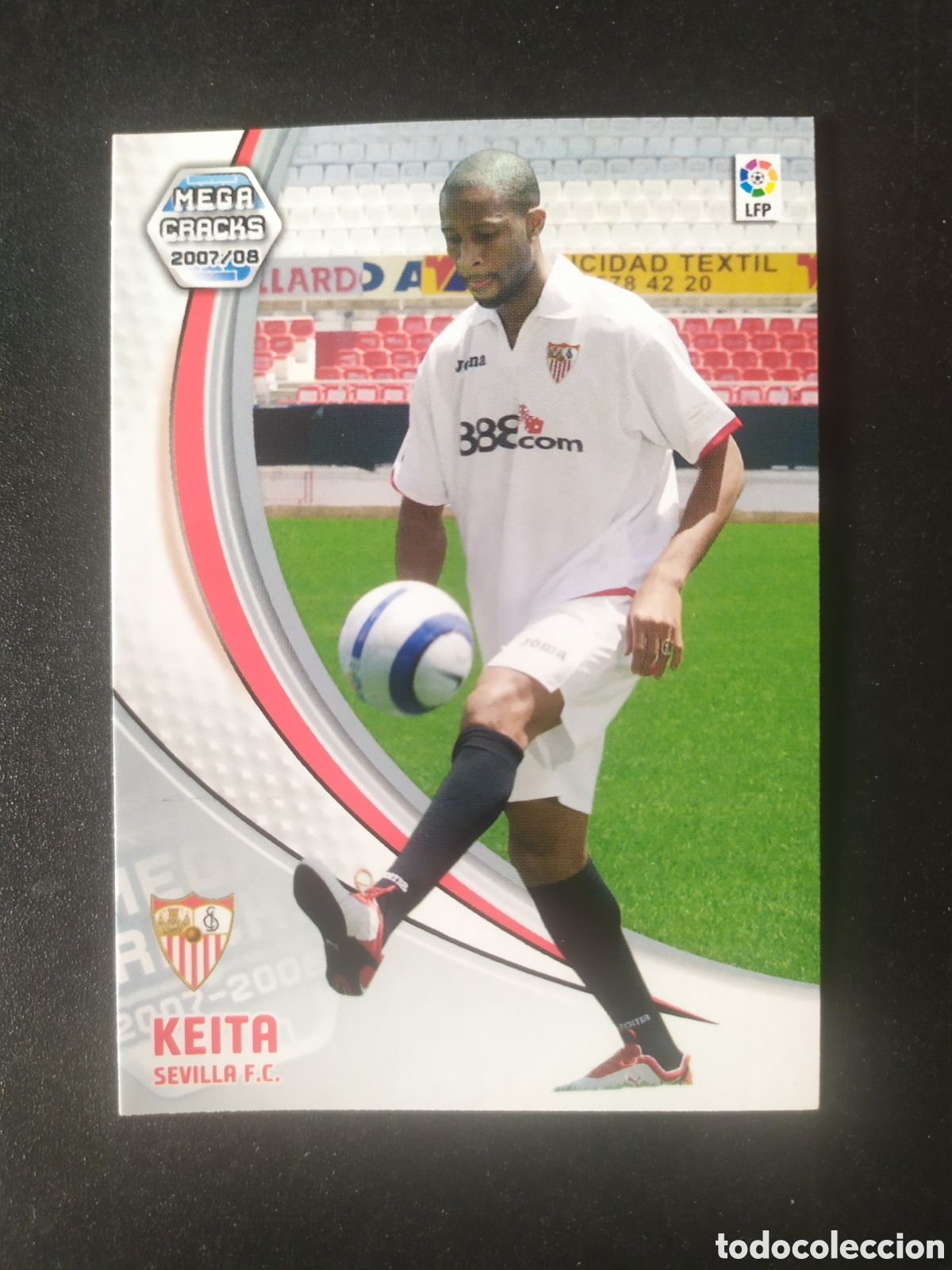 Figurine di Calcio: Megacracks 2007 2008 07 08 panini Keita fichaje n&deg; 457 Sevilla