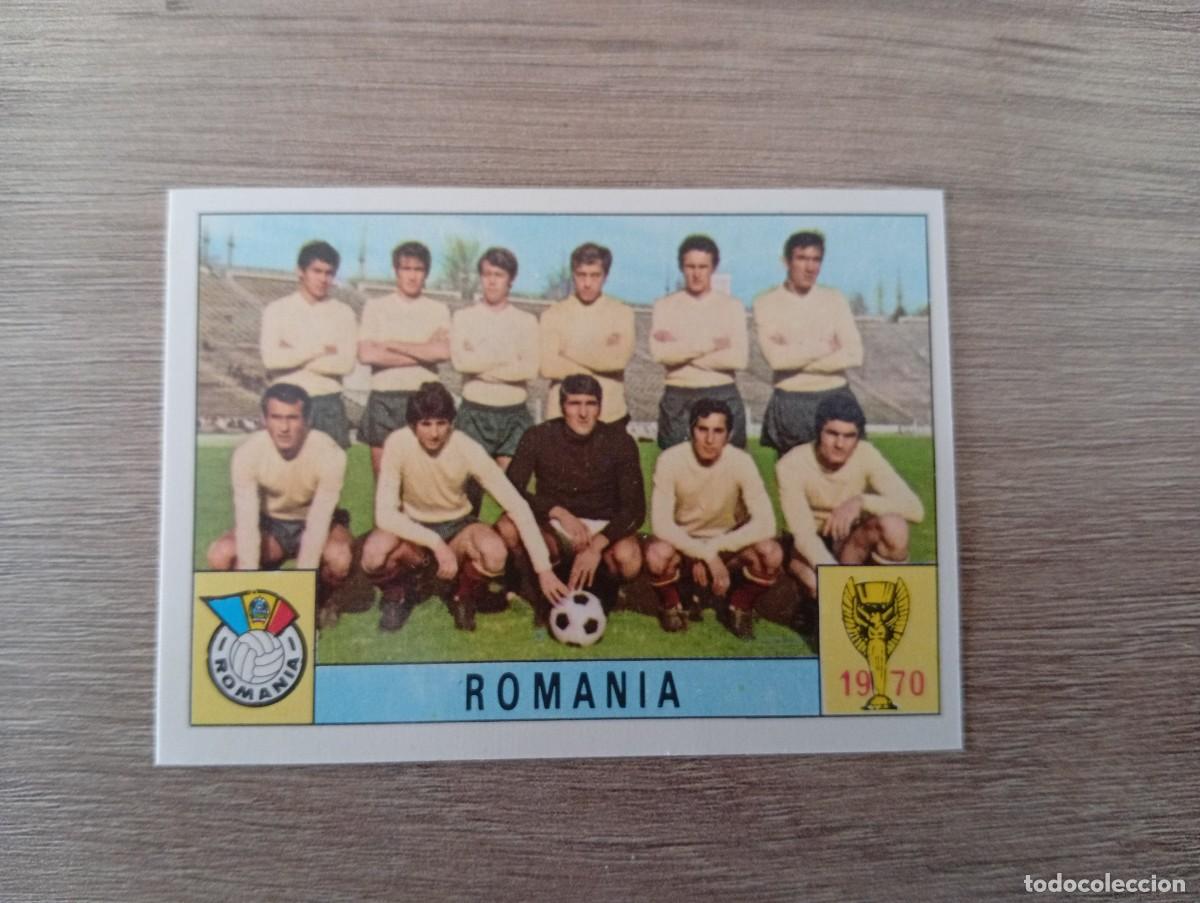 Figurine di Calcio: ALINEACION RUMANIA ROMANIA DESPEGADO MUNDIAL MEXICO 70 PANINI ORIGINAL