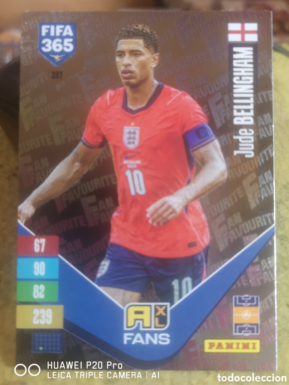 Figurine di Calcio: ADRENALYN 2027 FIFA 365 PARALELA BELLINGHAM 397 - INGLATERRA