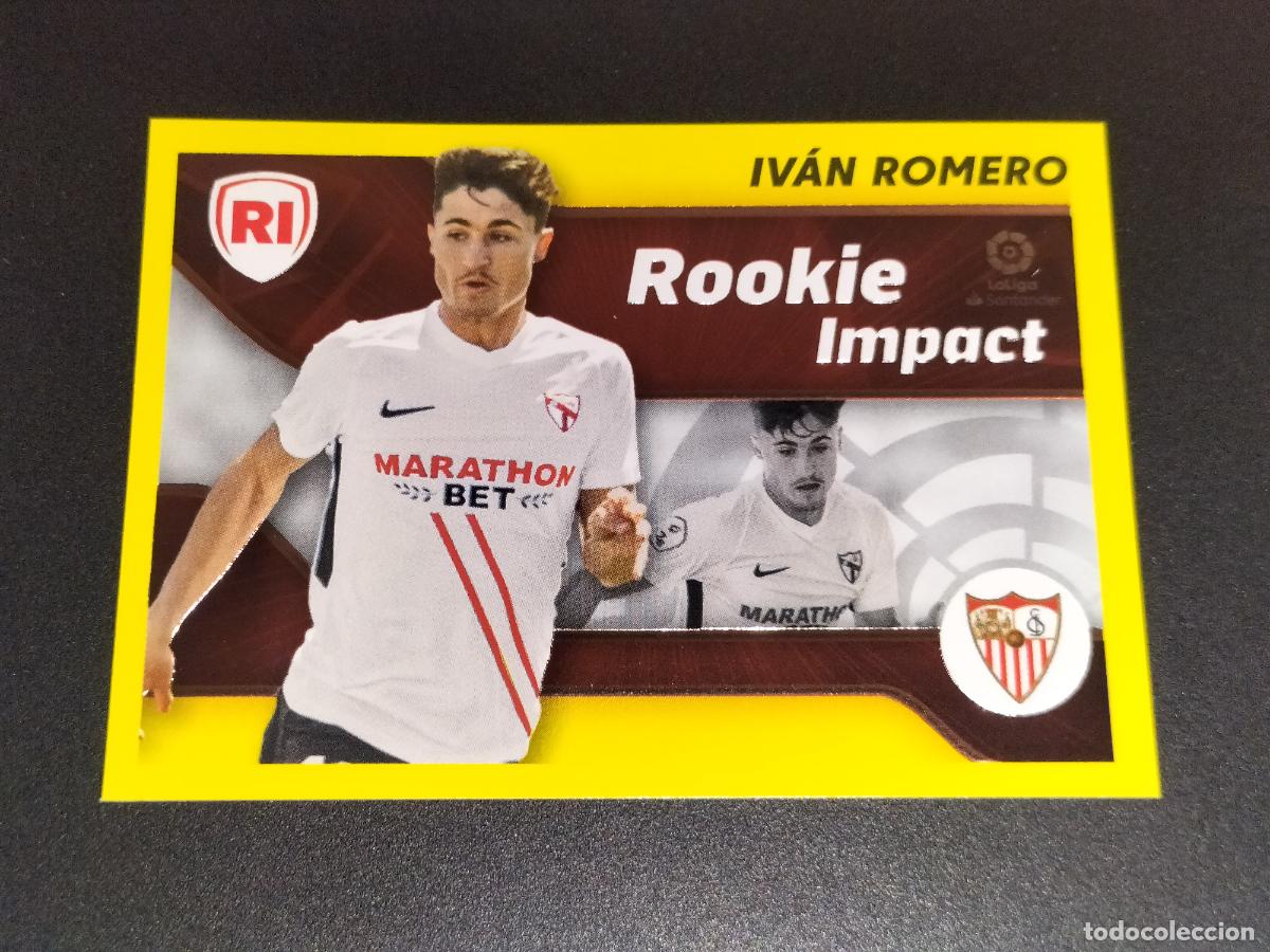 Cromos de Futebol: N&ordm; 4 IVAN ROMERO ROOKIE SEVILLA CROMOS LALIGA SANTANDER ESTE LIGA FUTBOL 2021 2022 21 22 PANINI