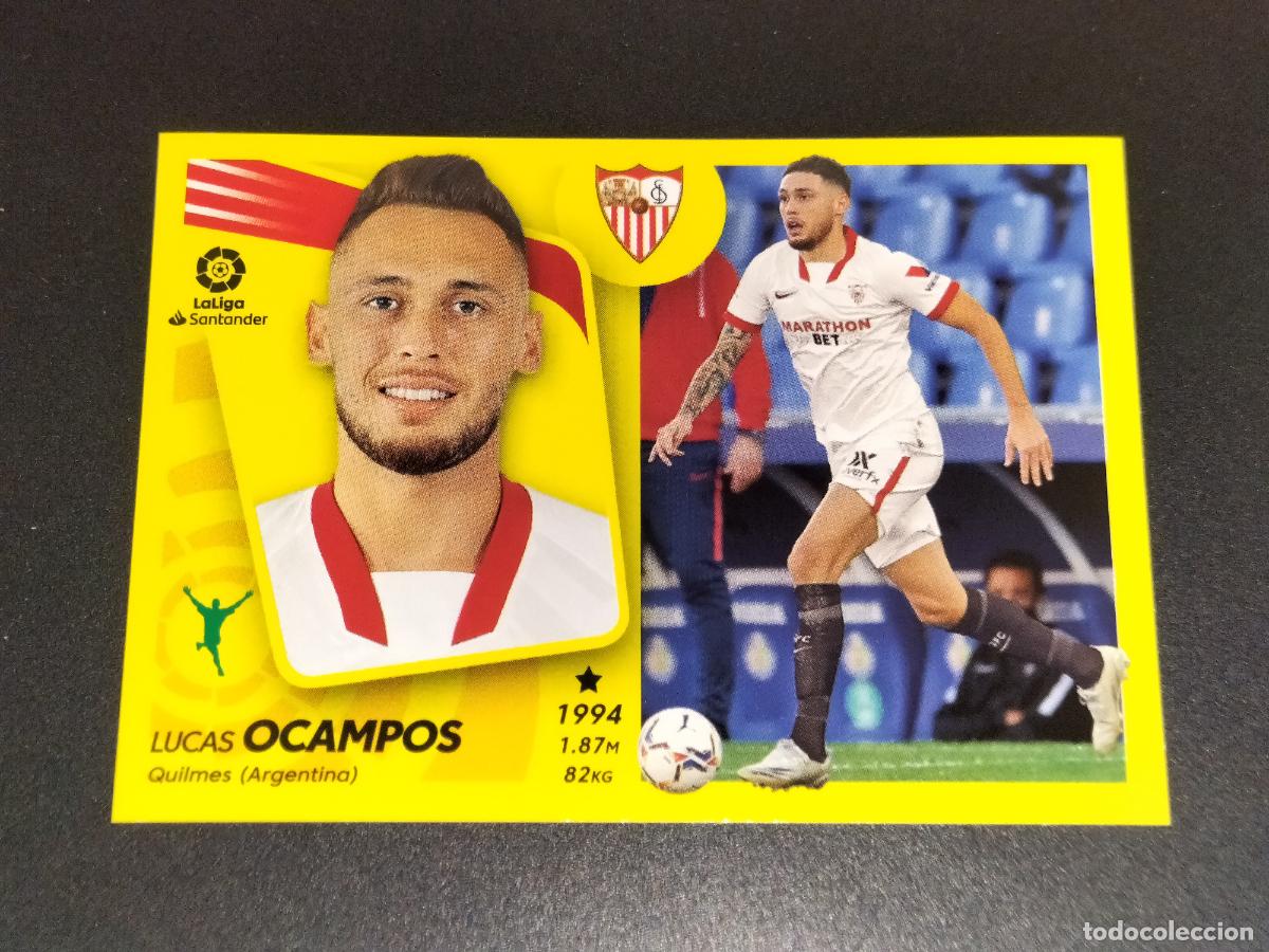 Cromos de Futebol: N&ordm; 18 OCAMPOS SEVILLA CROMOS LALIGA SANTANDER ESTE LIGA FUTBOL 2021 2022 21 22 PANINI