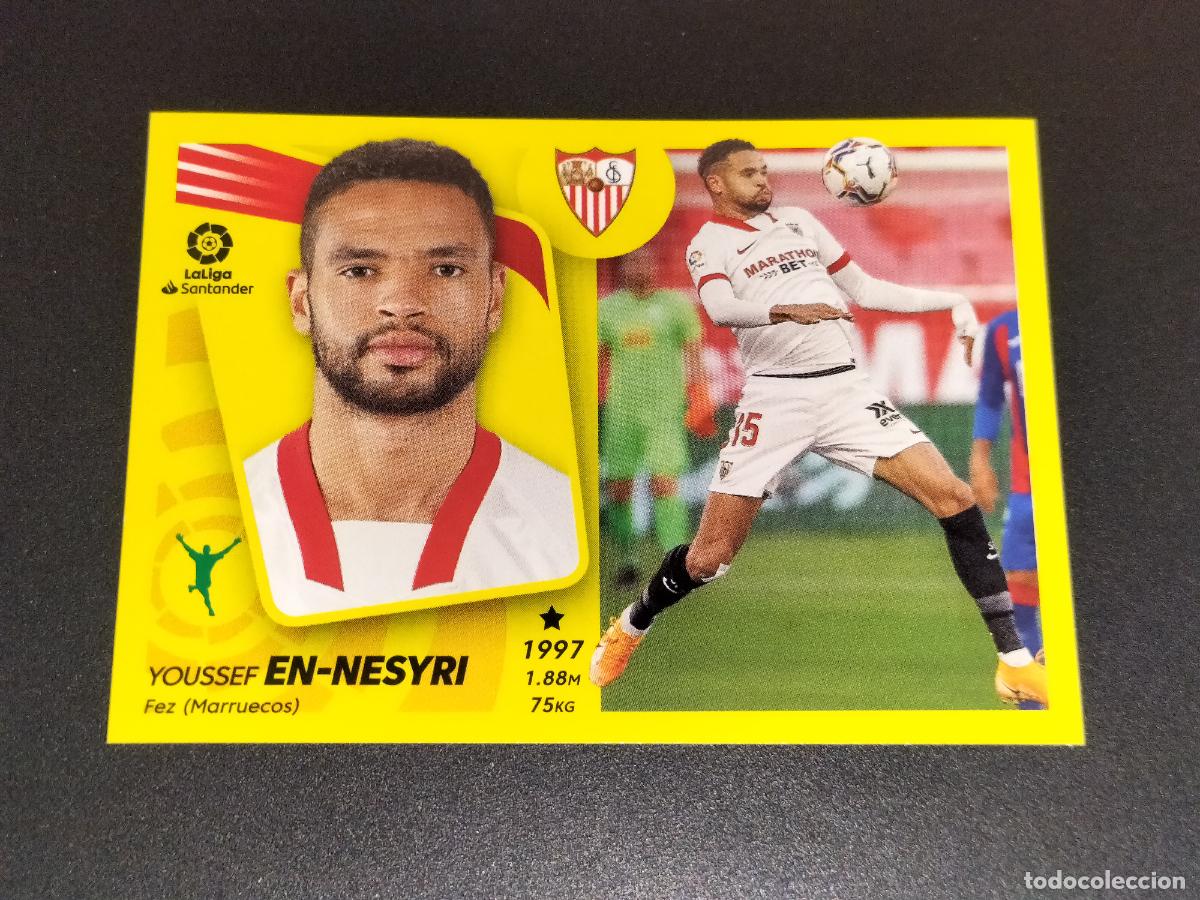 Cromos de Futebol: N&ordm; 20 A YOUSSEF EN-NESYRI SEVILLA CROMOS LALIGA SANTANDER ESTE LIGA FUTBOL 2021 2022 21 22 PANINI
