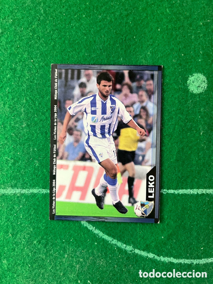 Cromos de Futebol: 336 LEKO MALAGA LAS FICHAS DE LA LIGA 2003 2004 MUNDICROMO