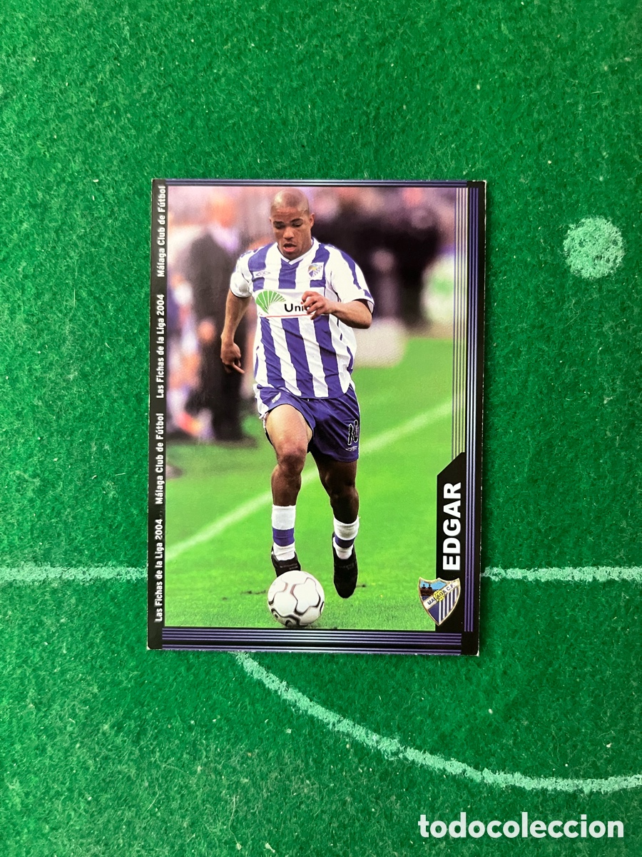 Cartes &agrave; collectionner de Football: 342 EDGAR MALAGA LAS FICHAS DE LA LIGA 2003 2004 MUNDICROMO