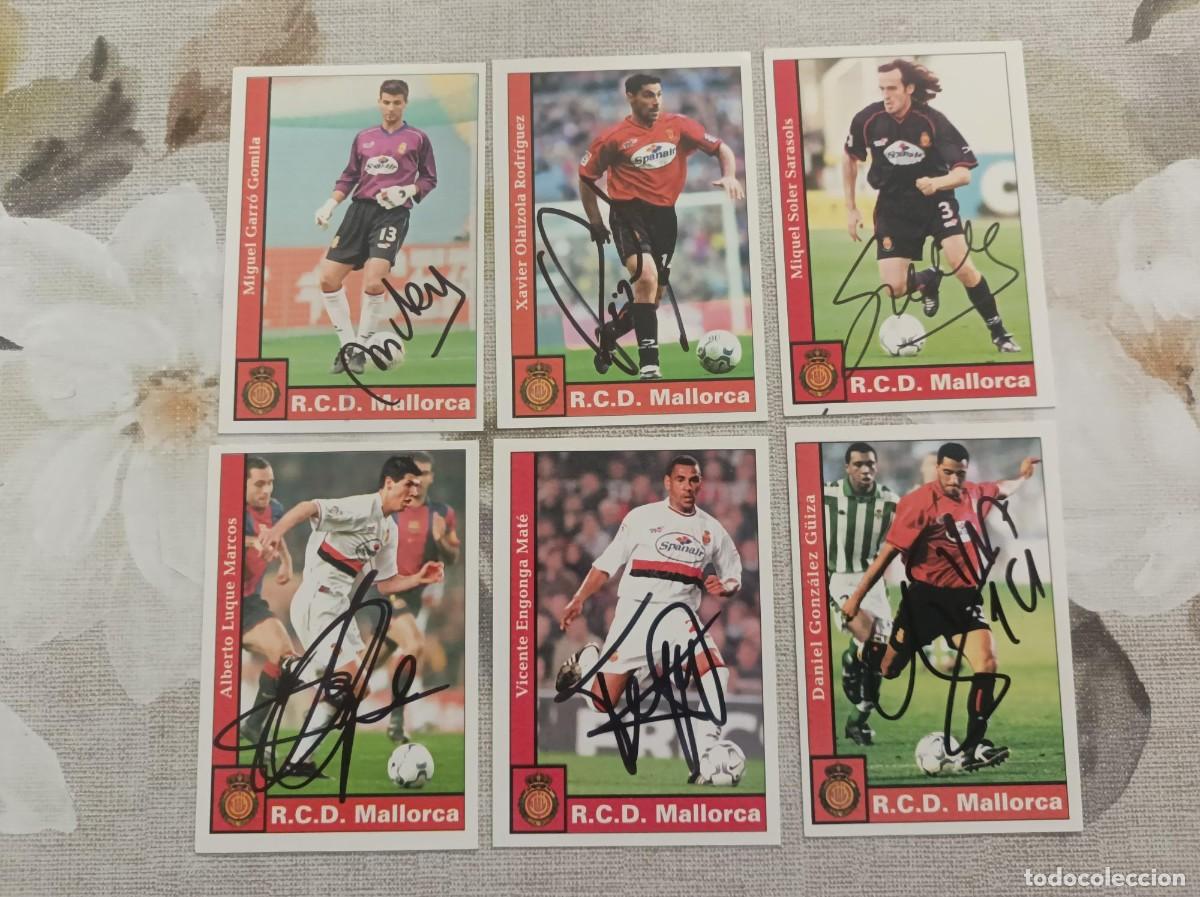 Cartes &agrave; collectionner de Football: Cromos futbol firmados Mallorca