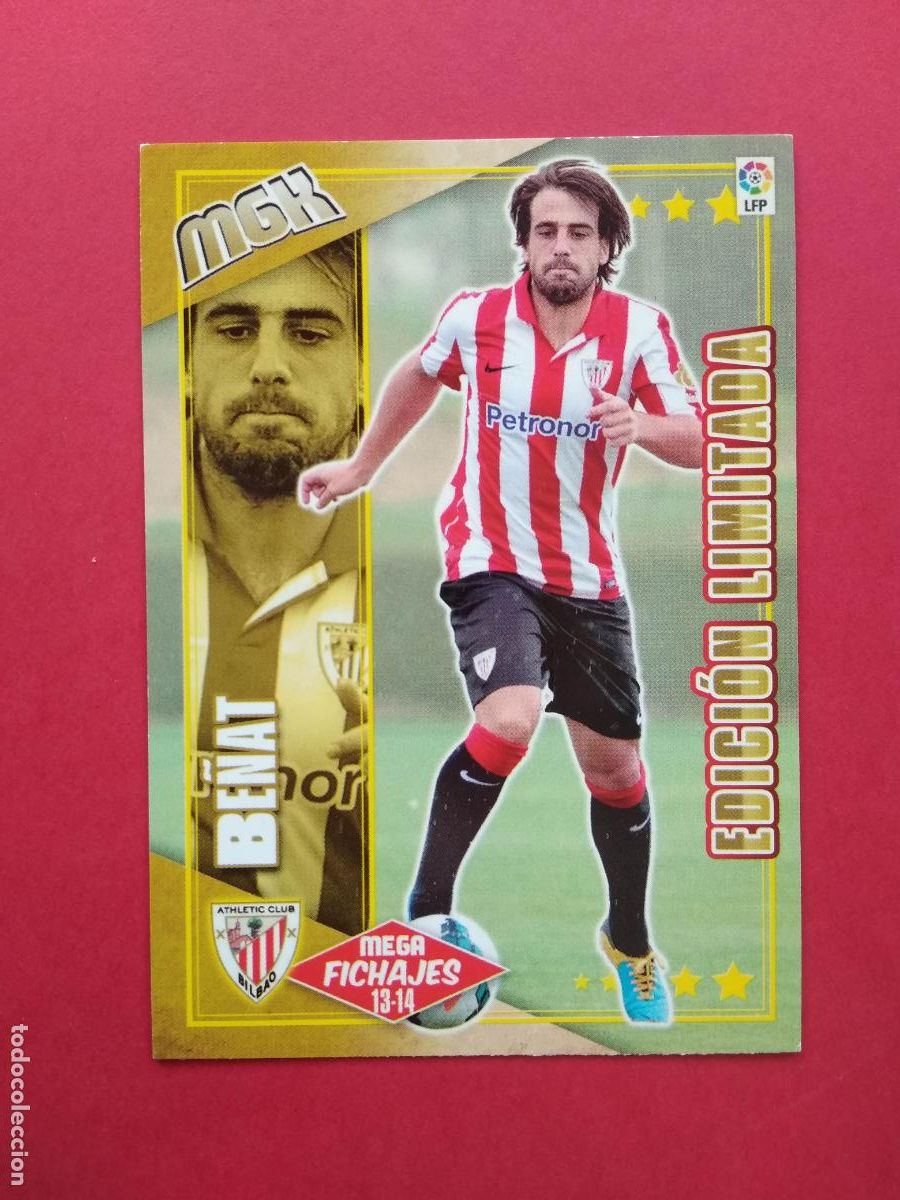 Cartes &agrave; collectionner de Football: MEGACRACKS PANINI MEGAFICHAS 13 14 2013 2014 CROMO MGK N&ordm; 507 BE&Ntilde;AT ATHLETIC DE BILBAO