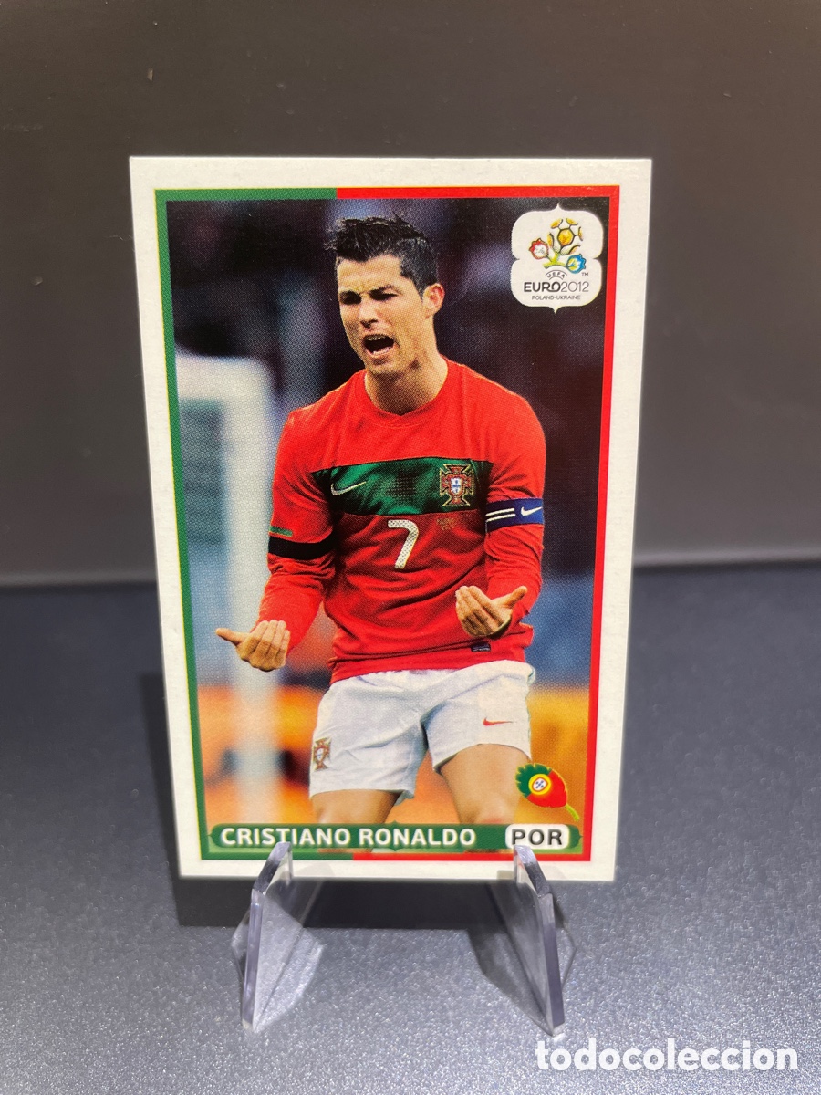 Cartes &agrave; collectionner de Football: Cristiano Ronaldo 206 Panini Euro 2012 Poland-Ukraine Portugal