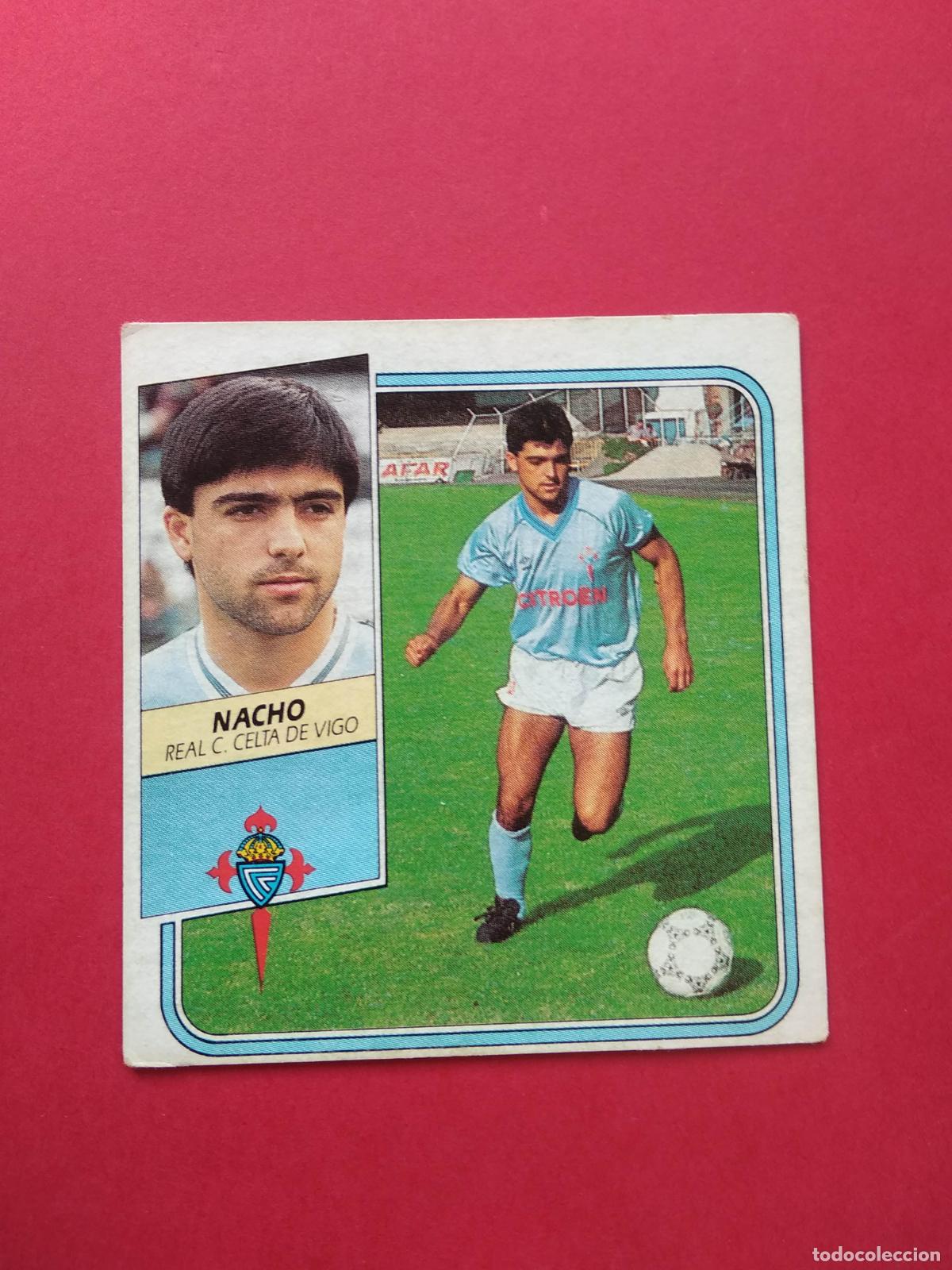 Football Stickers: EDICIONES ESTE LIGA 89 90 1989 1990 CROMO NUNCA PEGADO CELTA DE VIGO , NACHO