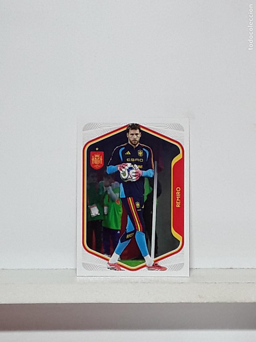 Football Stickers: MUNDIAL 2026 EEUU CANADA MEXICO CARREFOUR SELECCION ESPA&Ntilde;OLA ALBUM PANINI ESPA&Ntilde;A N 12 REMIRO