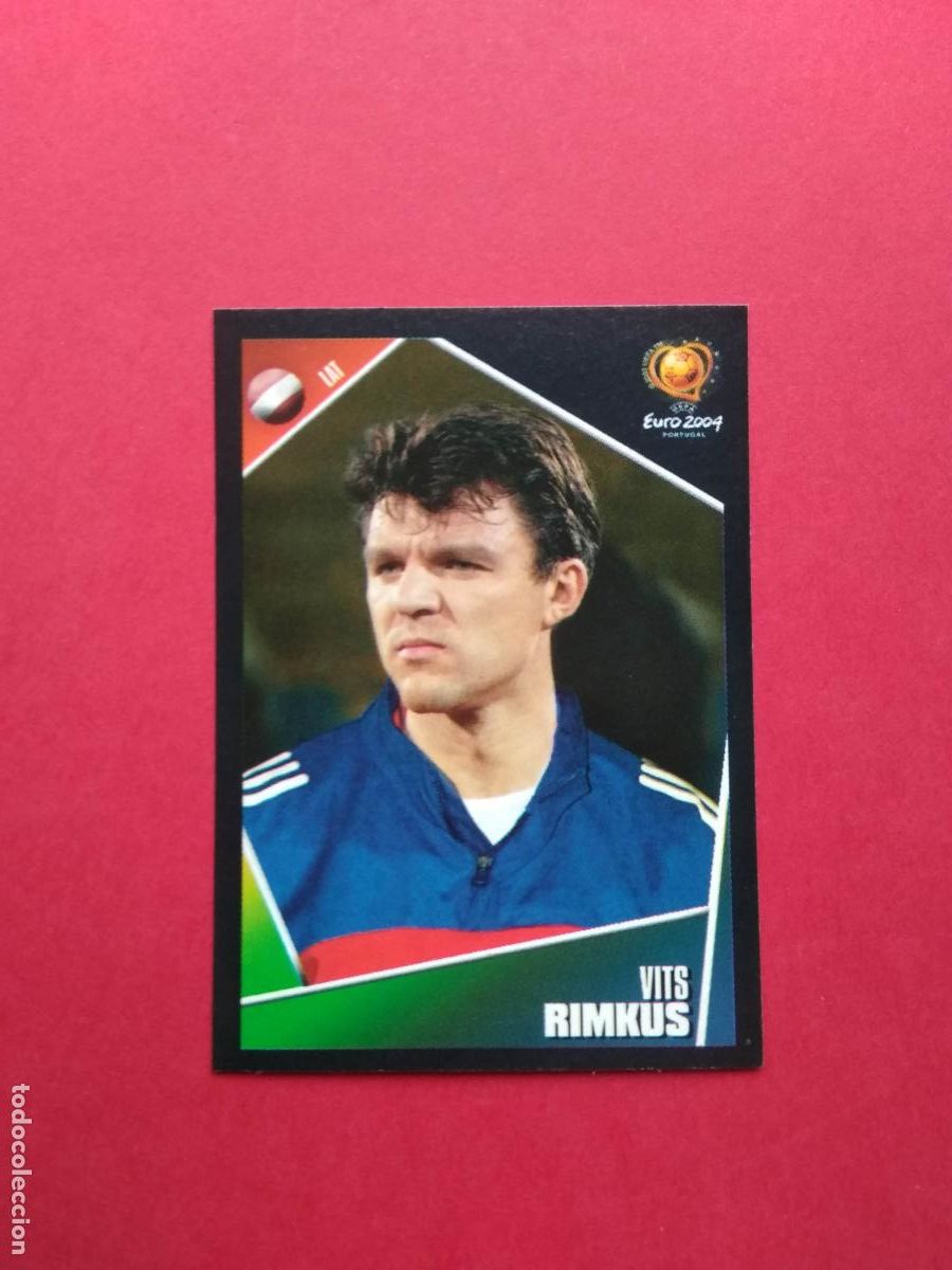 Fu&szlig;ball-Sticker: PANINI EURO 2004 PORTUGAL EUROCOPA 04 CROMO NUNCA PEGADO LETONIA N&ordm; 268 RIMKUS