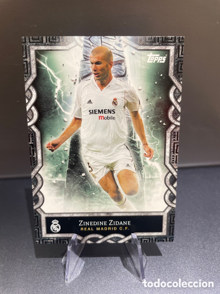 Fu&szlig;ball-Sticker: Zidane MO-6 Monolith Topps Fan Set Real Madrid 2024-25