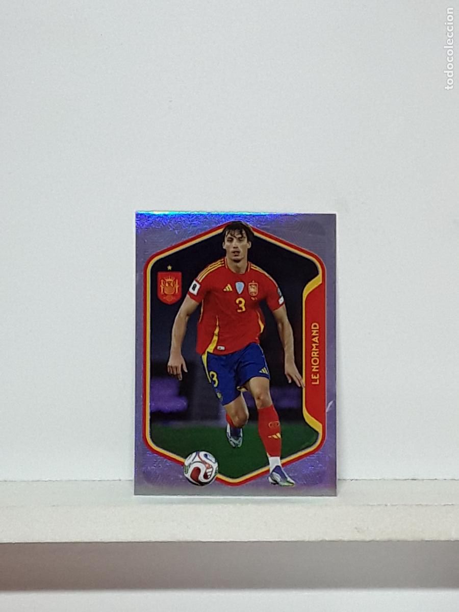 Football Stickers: MUNDIAL 2026 EEUU CANADA MEXICO CARREFOUR SELECCION ESPA&Ntilde;OLA ALBUM PANINI ESPA&Ntilde;A N 26 LE NORMAND