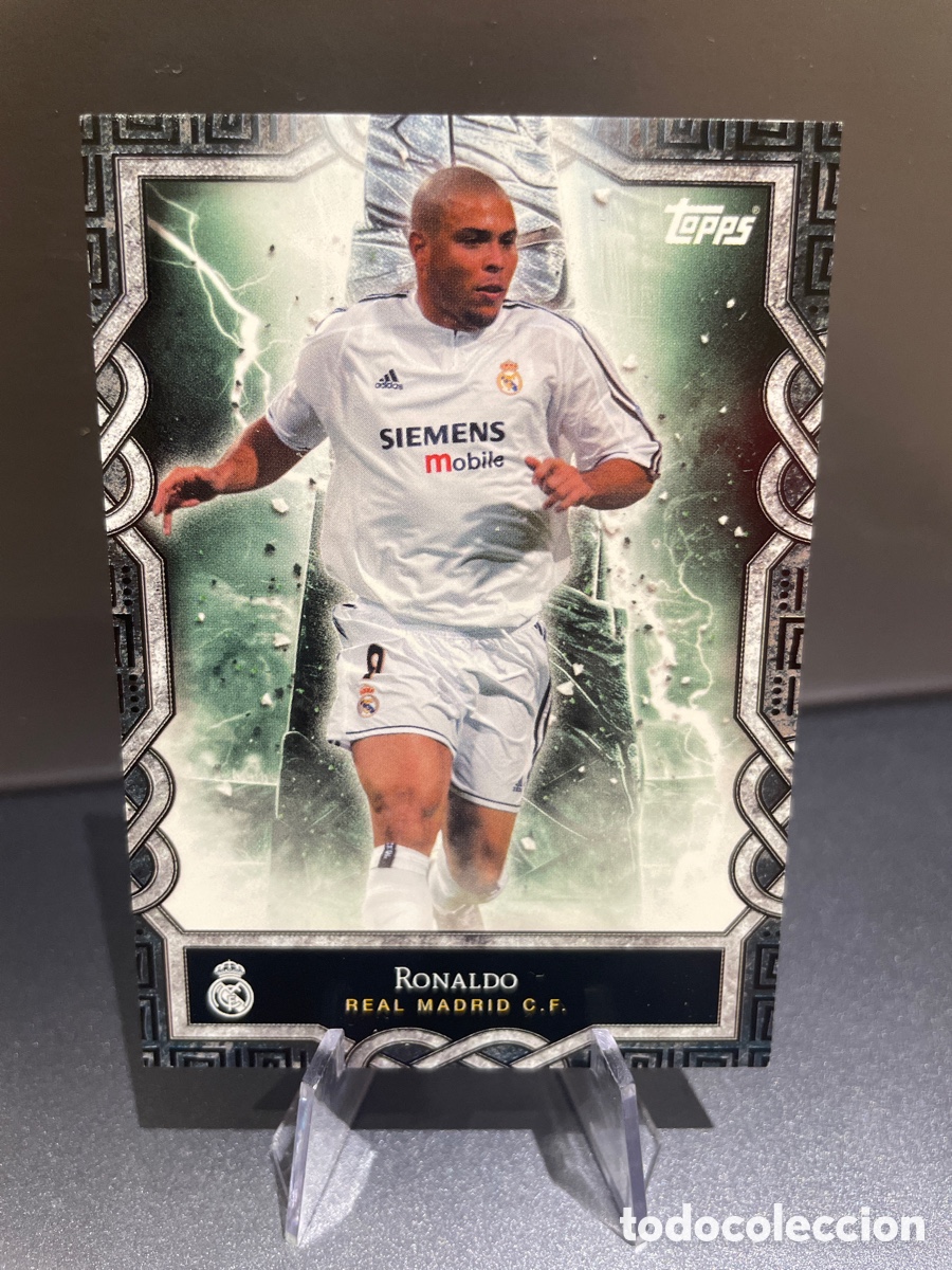 Fu&szlig;ball-Sticker: Ronaldo MO-8 Monolith Topps Fan Set Real Madrid 2024-25