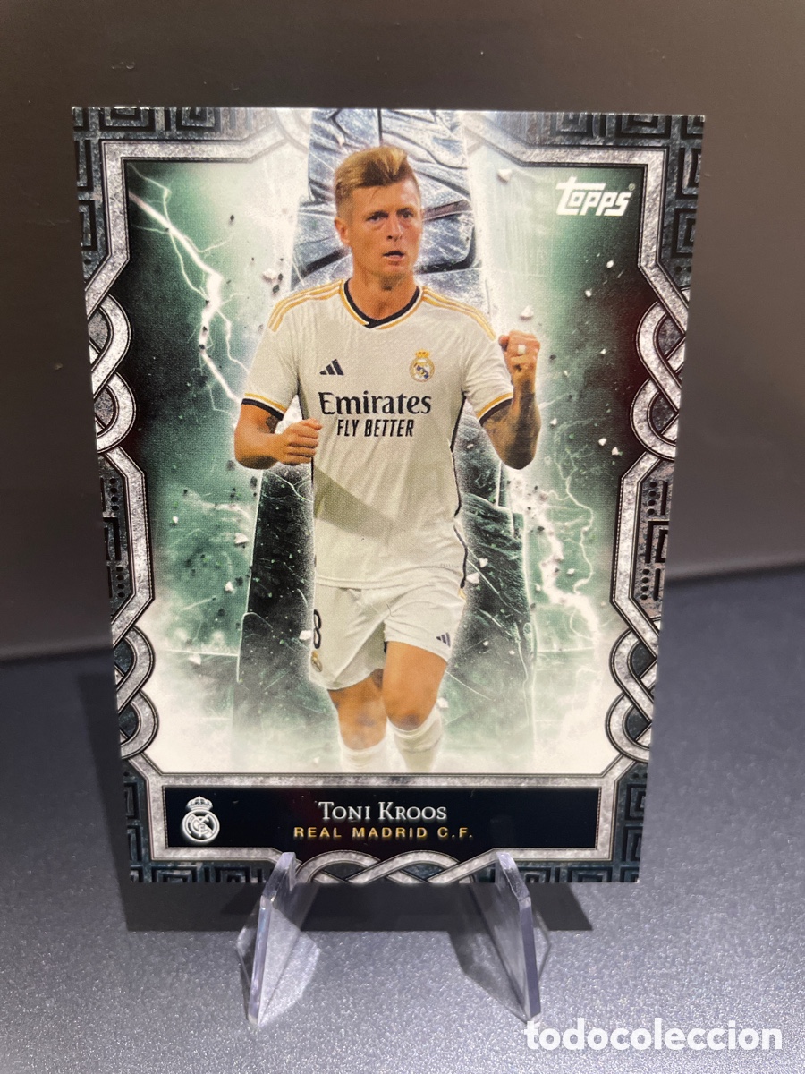 Fu&szlig;ball-Sticker: Toni Kroos MO-4 Monolith Topps Fan Set Real Madrid 2024-25