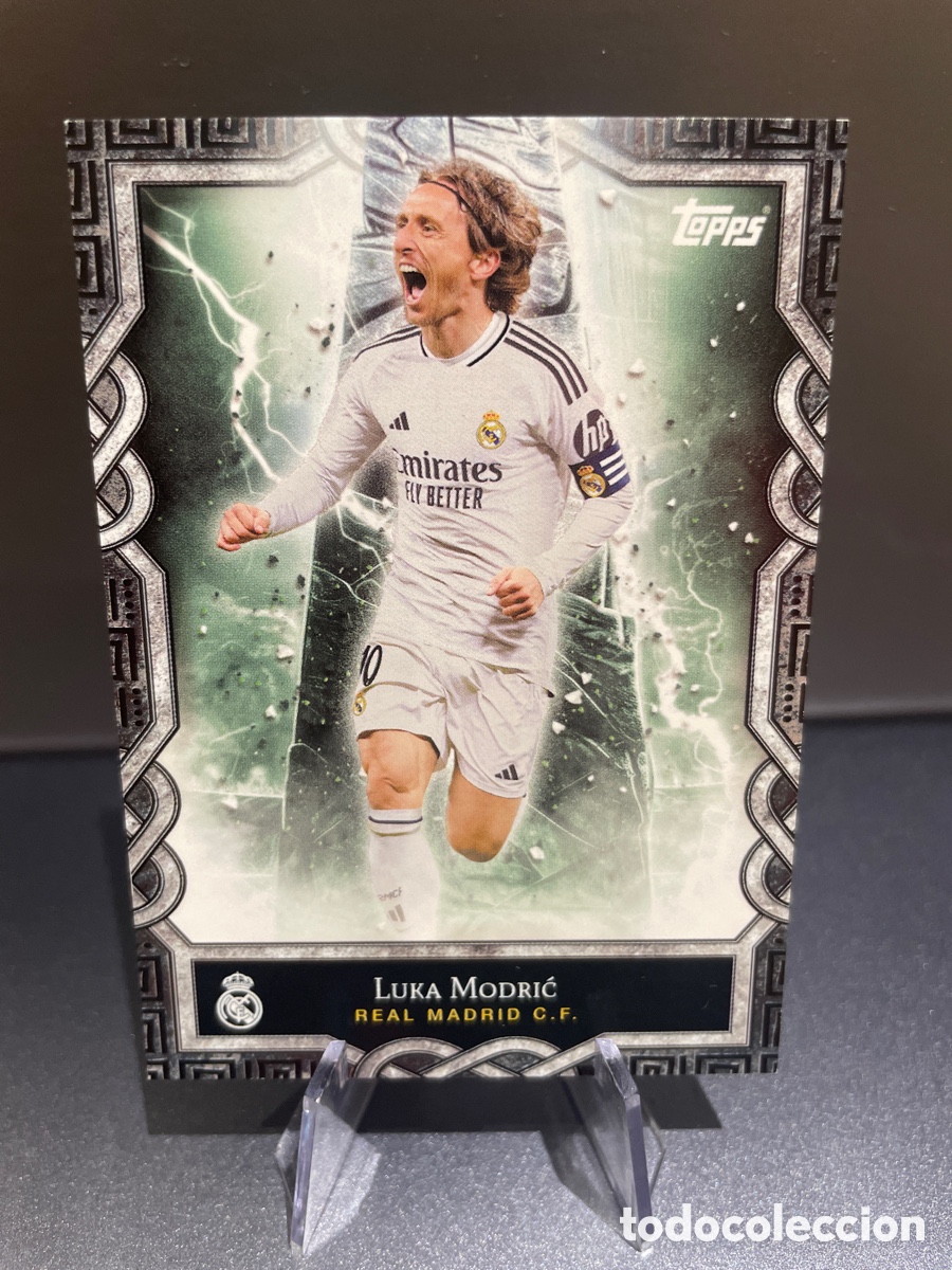 Fu&szlig;ball-Sticker: Modric MO-5 Monolith Topps Fan Set Real Madrid 2024-25
