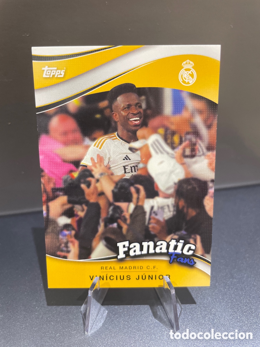 Fu&szlig;ball-Sticker: Vinicius Junior FF-2 Fanatic Topps Fan Set Real Madrid 2024-25