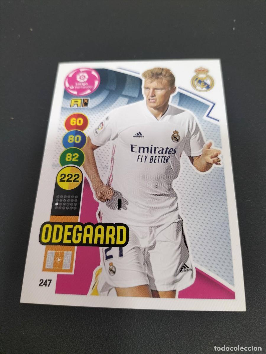 Football Stickers: 1 CROMO FICHA PANINI ADRENALYN 2020-2021 20-21 REAL MADRID C.F 247 ODEGAARD