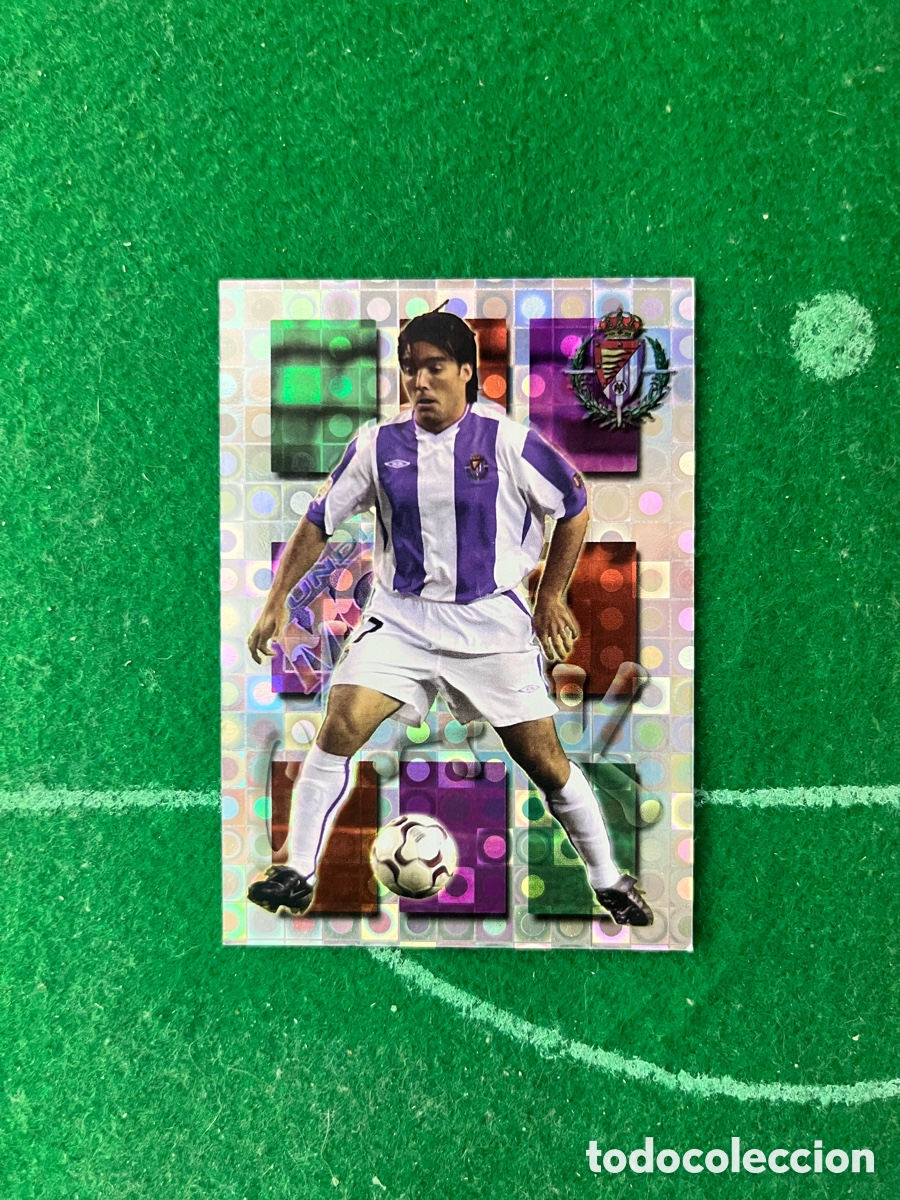 Figurine di Calcio: 377 CARDETTI REAL VALLADOLID LAS FICHAS DE LA LIGA 2003 2004 MUNDICROMO CRACK