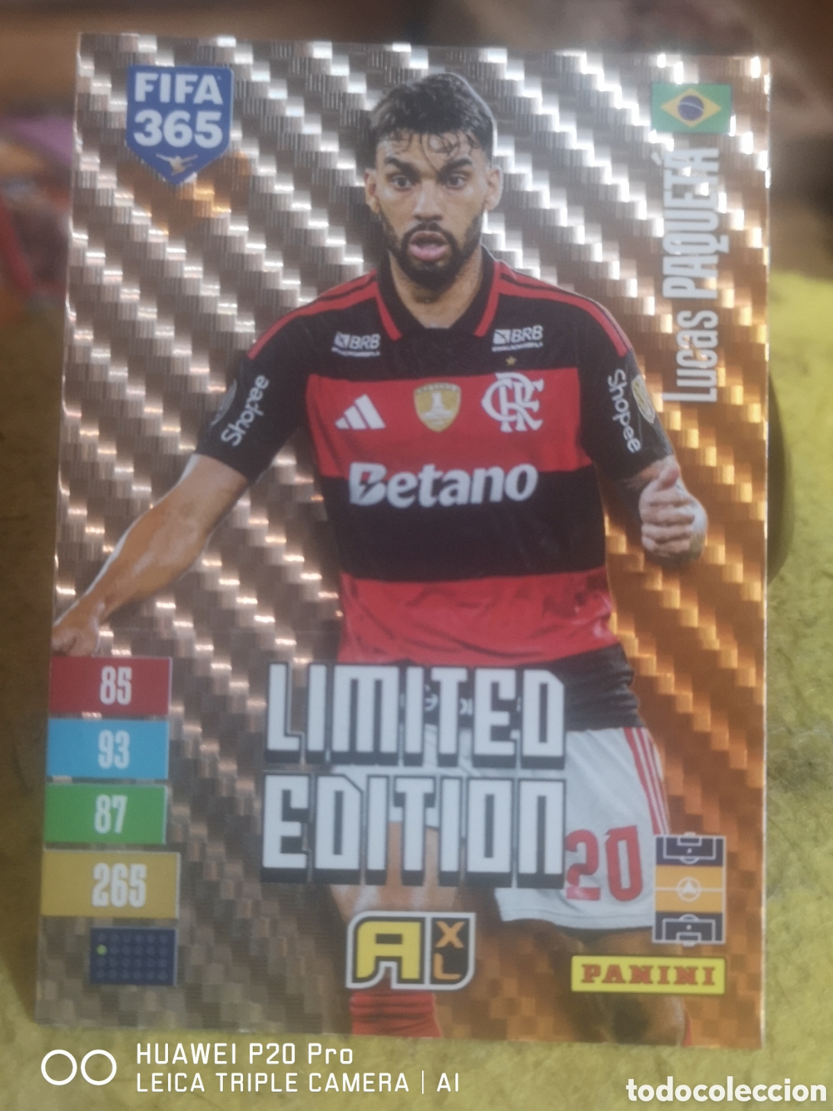 Figurine di Calcio: FIFA 365 2027 LIMITED EDITION LUCAS PAQUETA - FLAMENGO