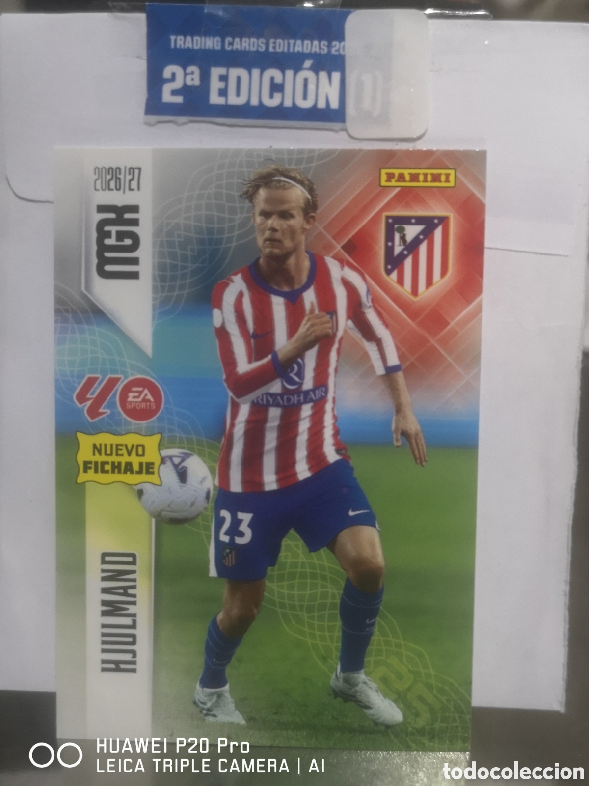 Cromos de Futebol: MEGACRACKS 2026 2027 2026 27 HJULMAND NUEVO FICHAJE 469 - ATLETICO DE MADRID