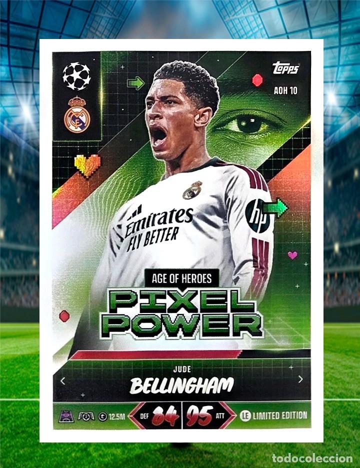 Fu&szlig;ball-Sticker: Jude Bellingham - Pixel Power - Match Attax Champions League 2026 2027 - AOH 10