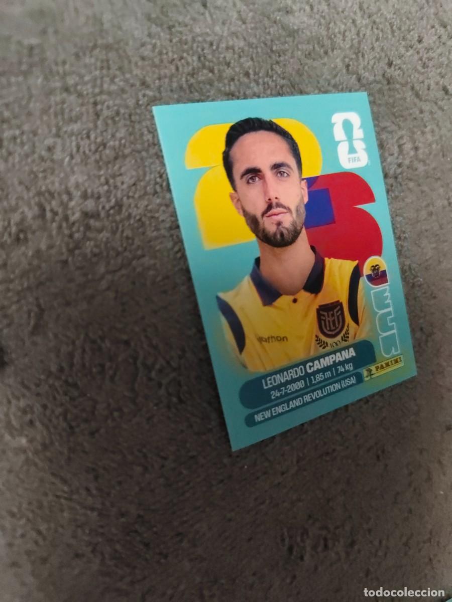 Cromos de f&uacute;tbol: ECU ECU15 15 MUNDIAL 2026 PANINI LEONARDO CAMPANA ECUADOR 26 WORLD CUP STICKER PANINI FIFA AAZ