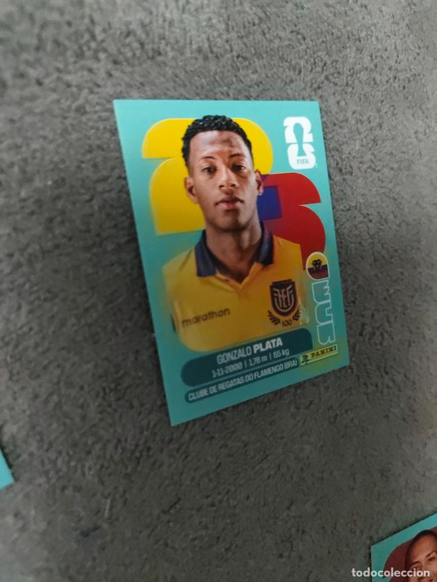 Cromos de f&uacute;tbol: ECU ECU16 16 MUNDIAL 2026 PANINI GONZALO PLATA ECUADOR 26 WORLD CUP STICKER PANINI FIFA AAZ