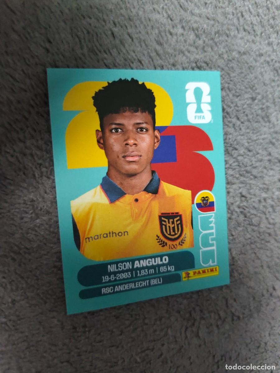 Cromos de f&uacute;tbol: ECU ECU17 17 MUNDIAL 2026 PANINI NILSON ANGULO ECUADOR 26 WORLD CUP STICKER PANINI FIFA AAZ