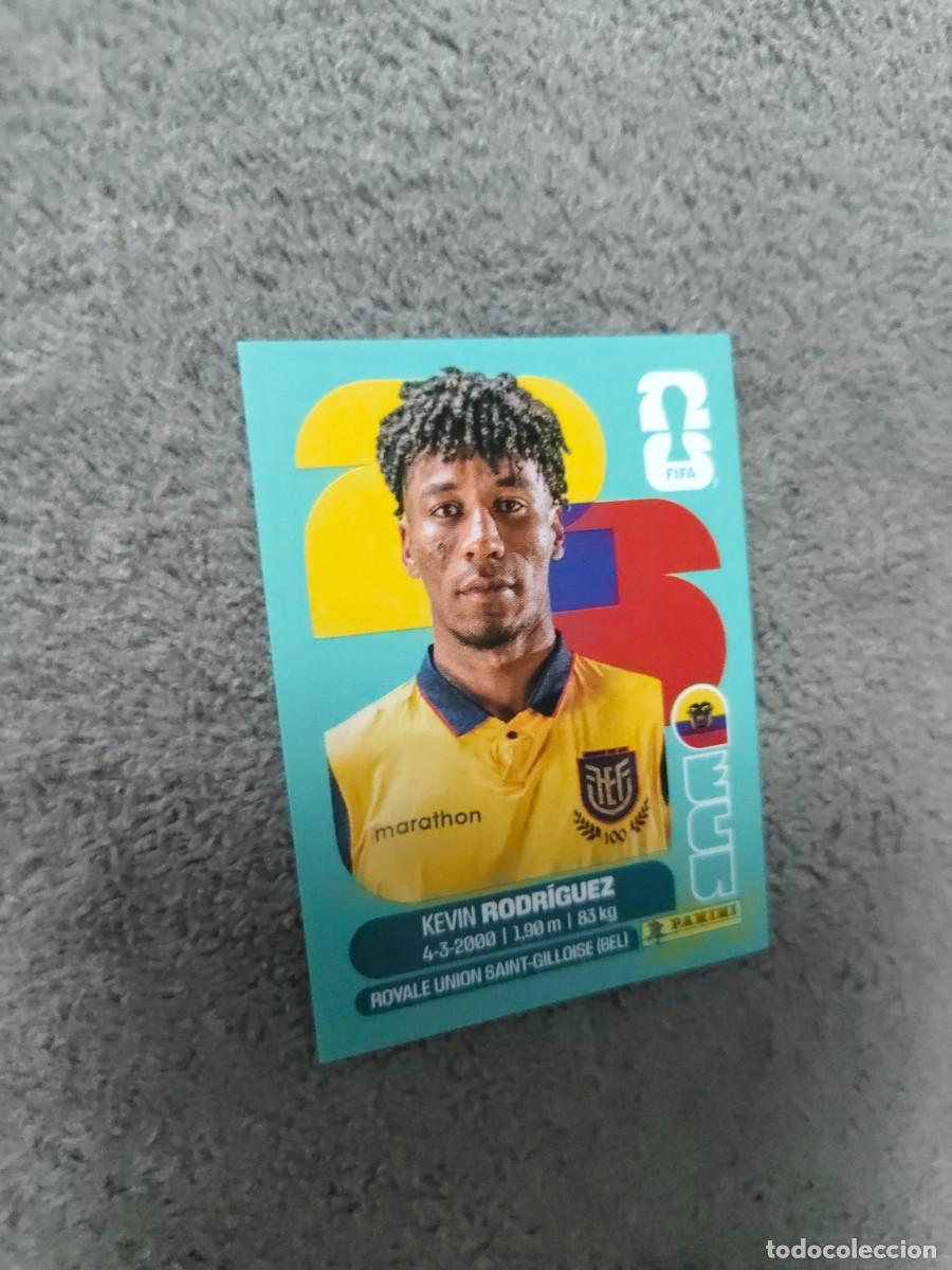 Cromos de f&uacute;tbol: ECU ECU19 19 MUNDIAL 2026 PANINI KEVIN RODRIGUEZ ECUADOR 26 WORLD CUP STICKER PANINI FIFA AAZ
