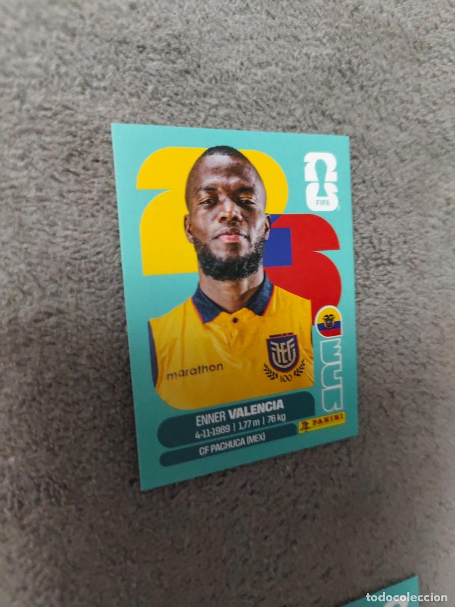 Cromos de f&uacute;tbol: ECU ECU20 20 MUNDIAL 2026 PANINI ENNER VALENCIA ECUADOR 26 WORLD CUP STICKER PANINI FIFA AAZ