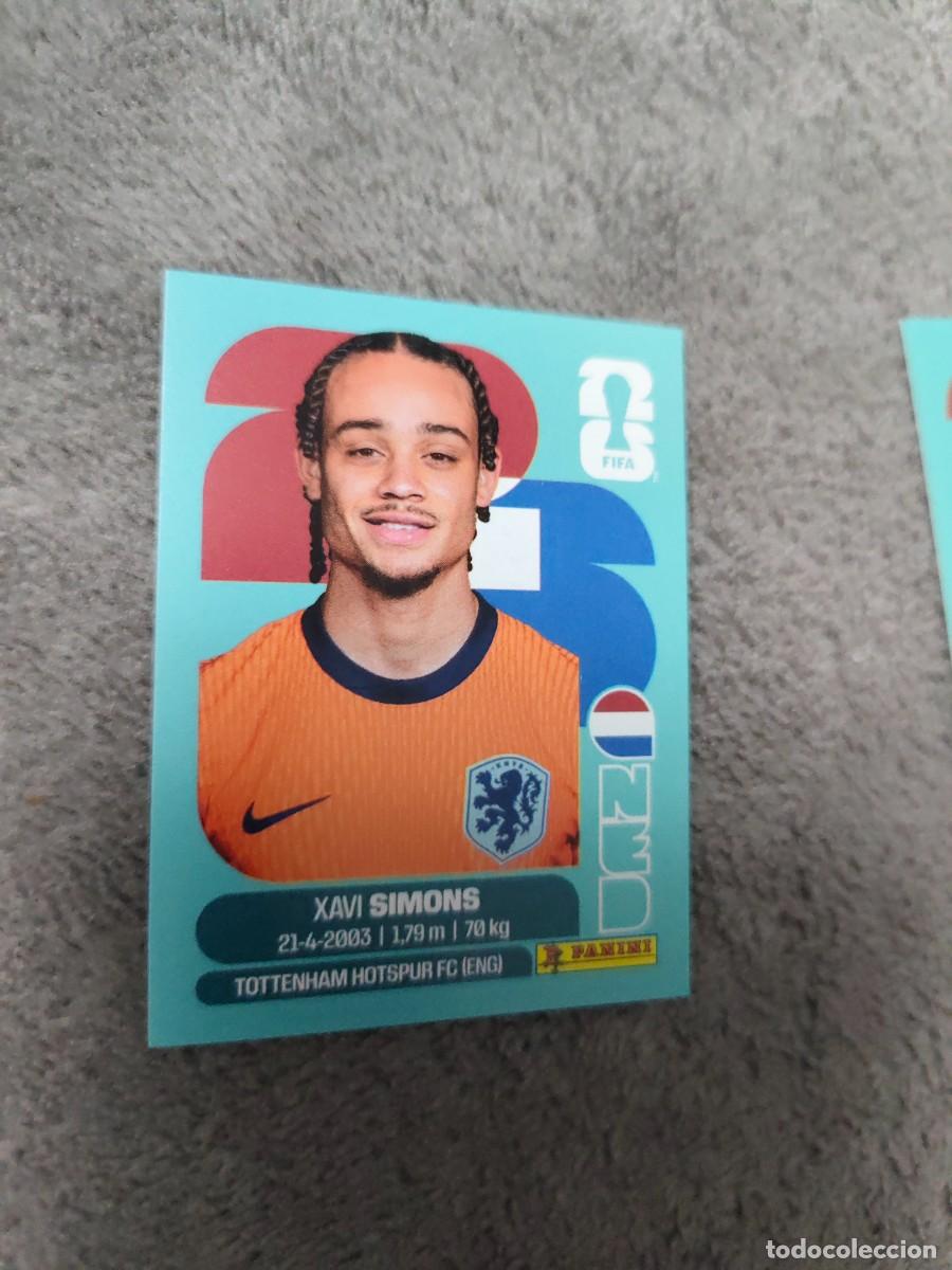 Cromos de Futebol: NED NED15 15 MUNDIAL 2026 PANINI XAVI SIMONS HOLANDA 26 WORLD CUP STICKER PANINI FIFA AAZ