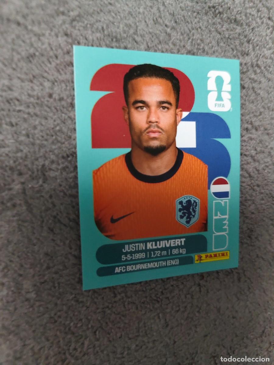 Cromos de Futebol: NED NED16 16 MUNDIAL 2026 PANINI JUSTIN KLUIVERT HOLANDA 26 WORLD CUP STICKER PANINI FIFA AAZ